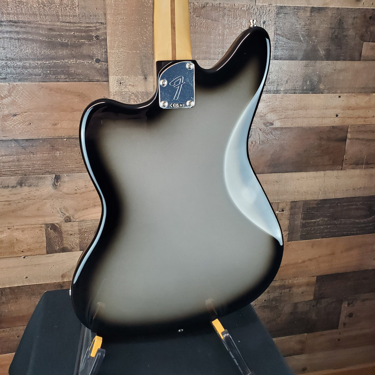 Fender Limited Edition Player Fusion Jaguar Baritone Electric Guitar - Silverburst