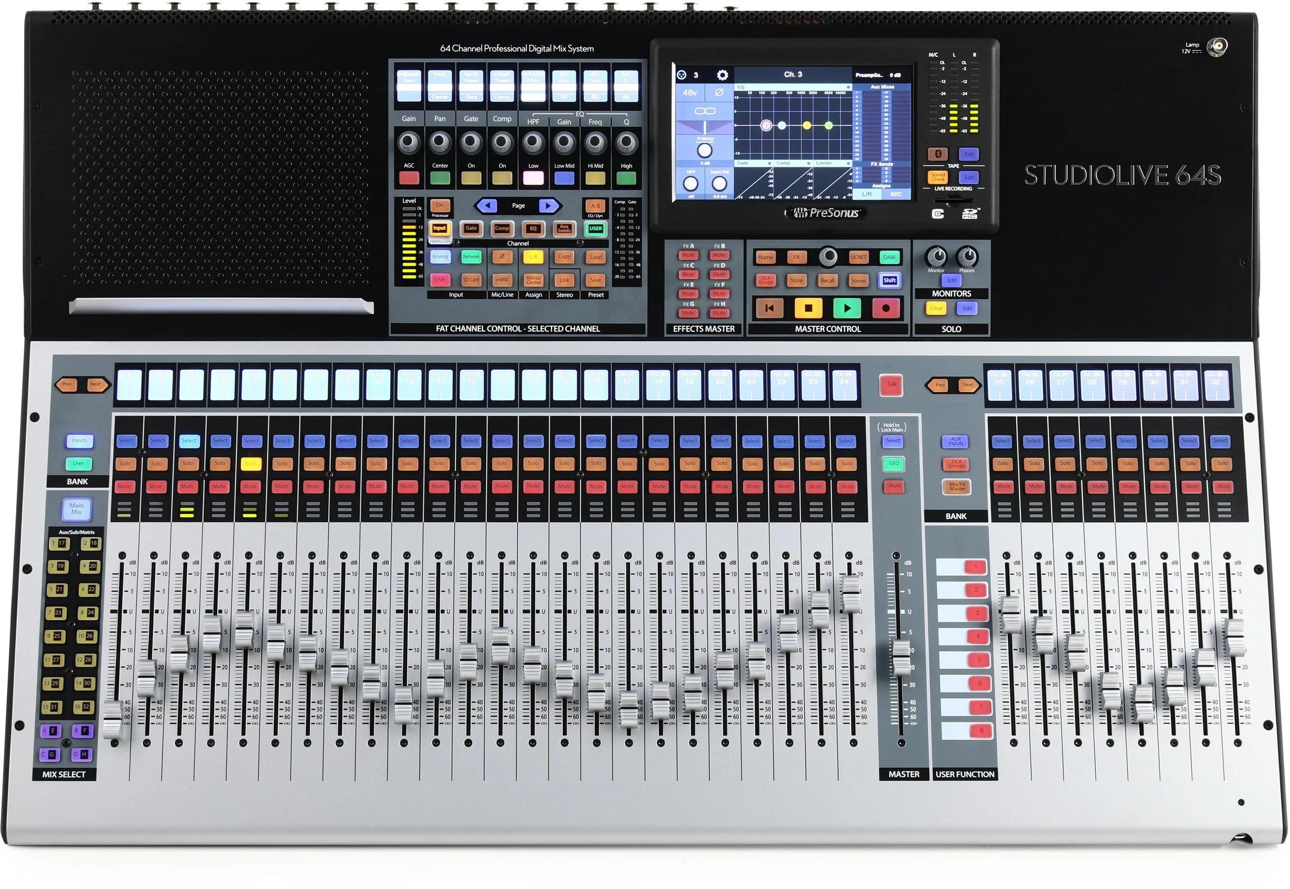 PreSonus StudioLive 64S 64-channel Digital Mixer - Pre-Order