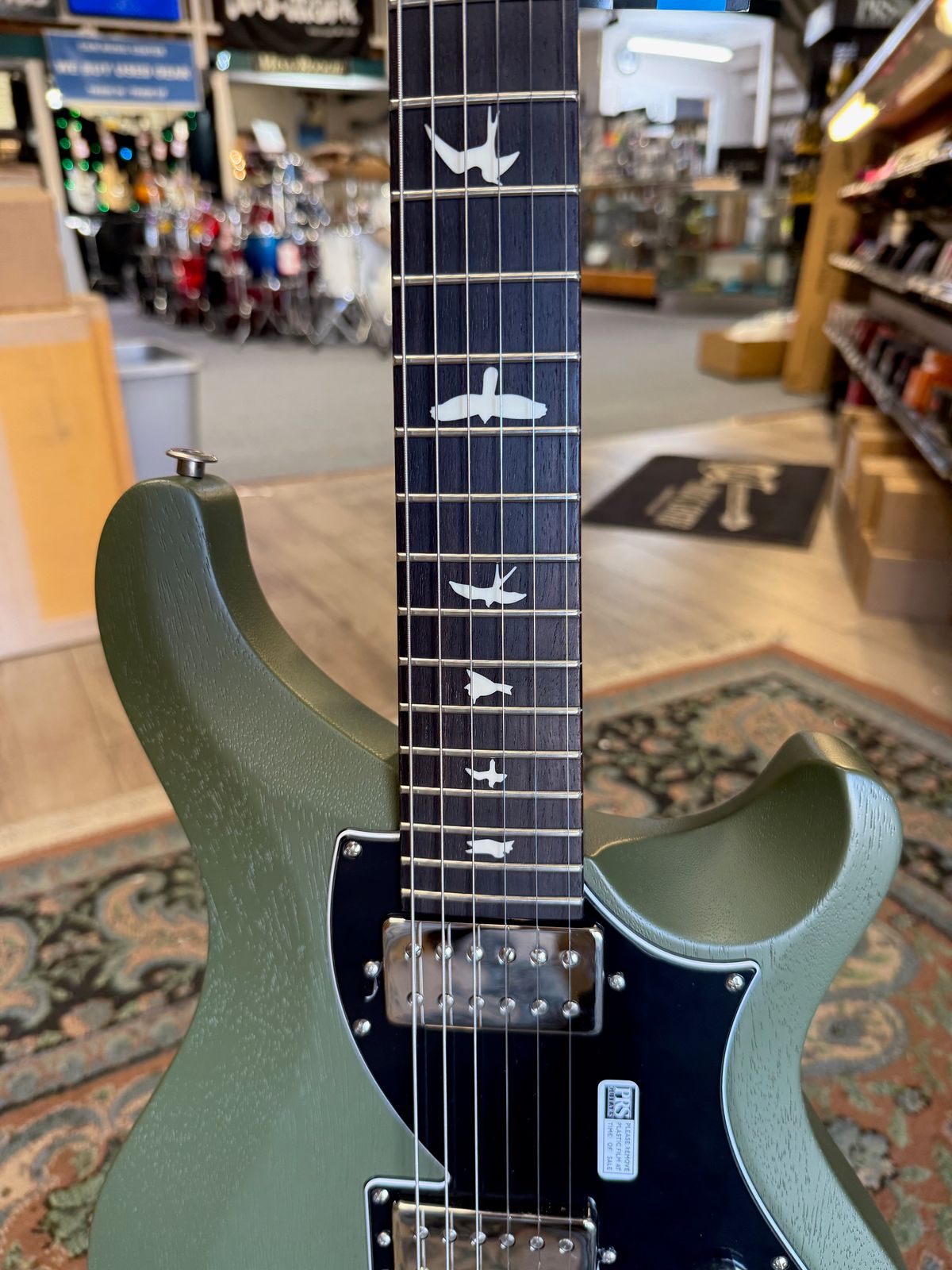 PRS S2 Vela HHT, Satin Matcha Green