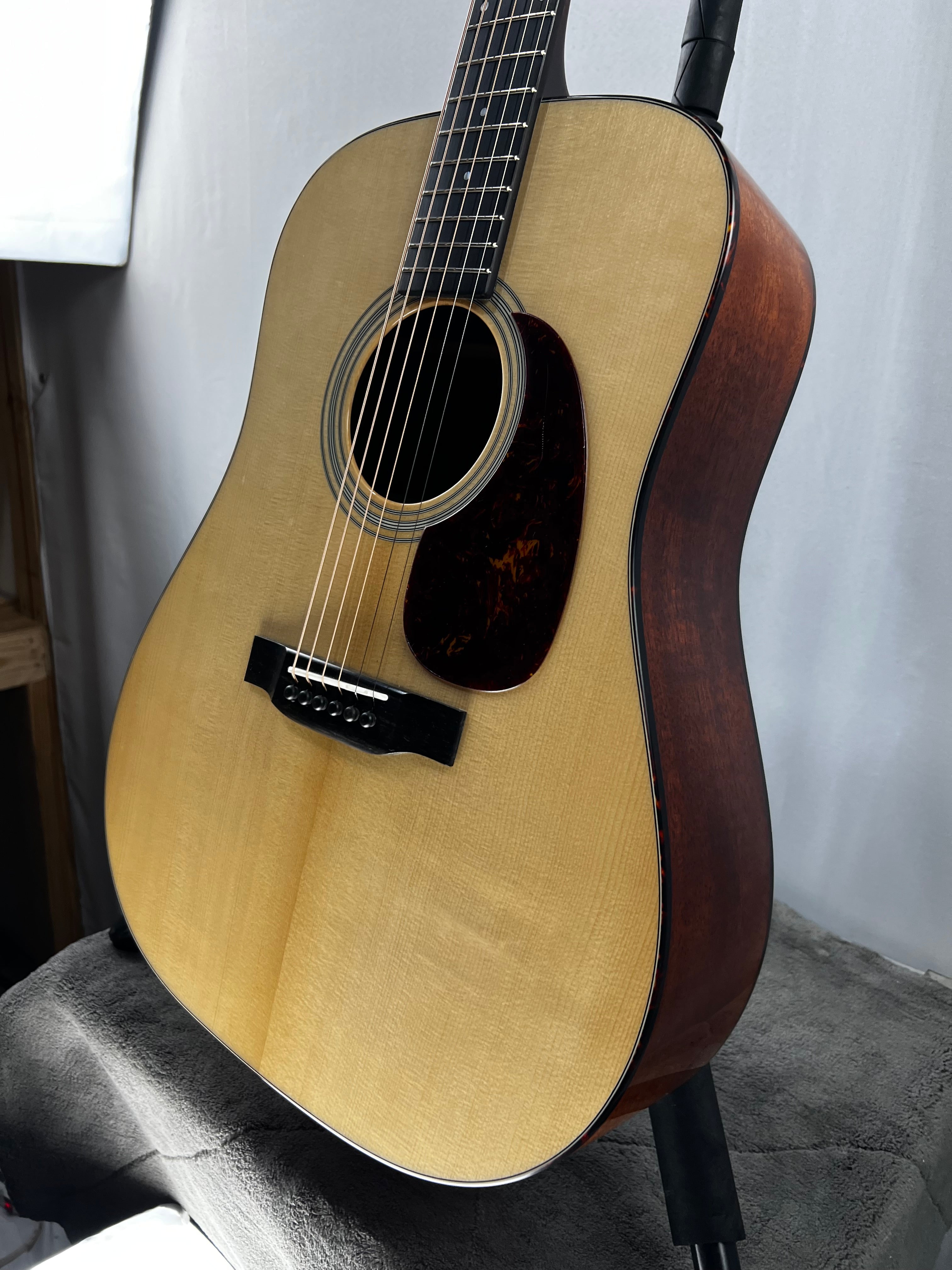 E10D Thermo-cured Dreadnought Acoustic Guitar - Natural #744 GET PLEK'D!