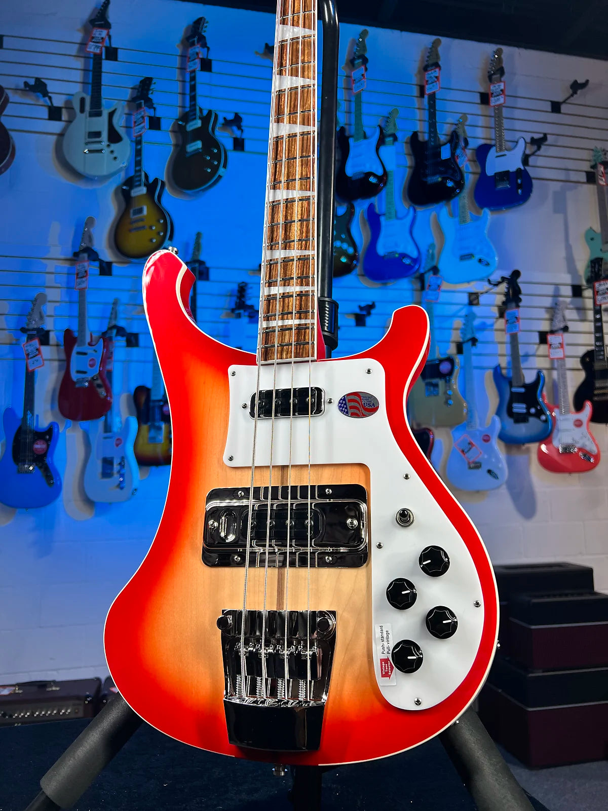 NEW 2025 Rickenbacker 4003FG Fireglo 4-String Bass 4003 | OHSCase 678 Auth Dealer