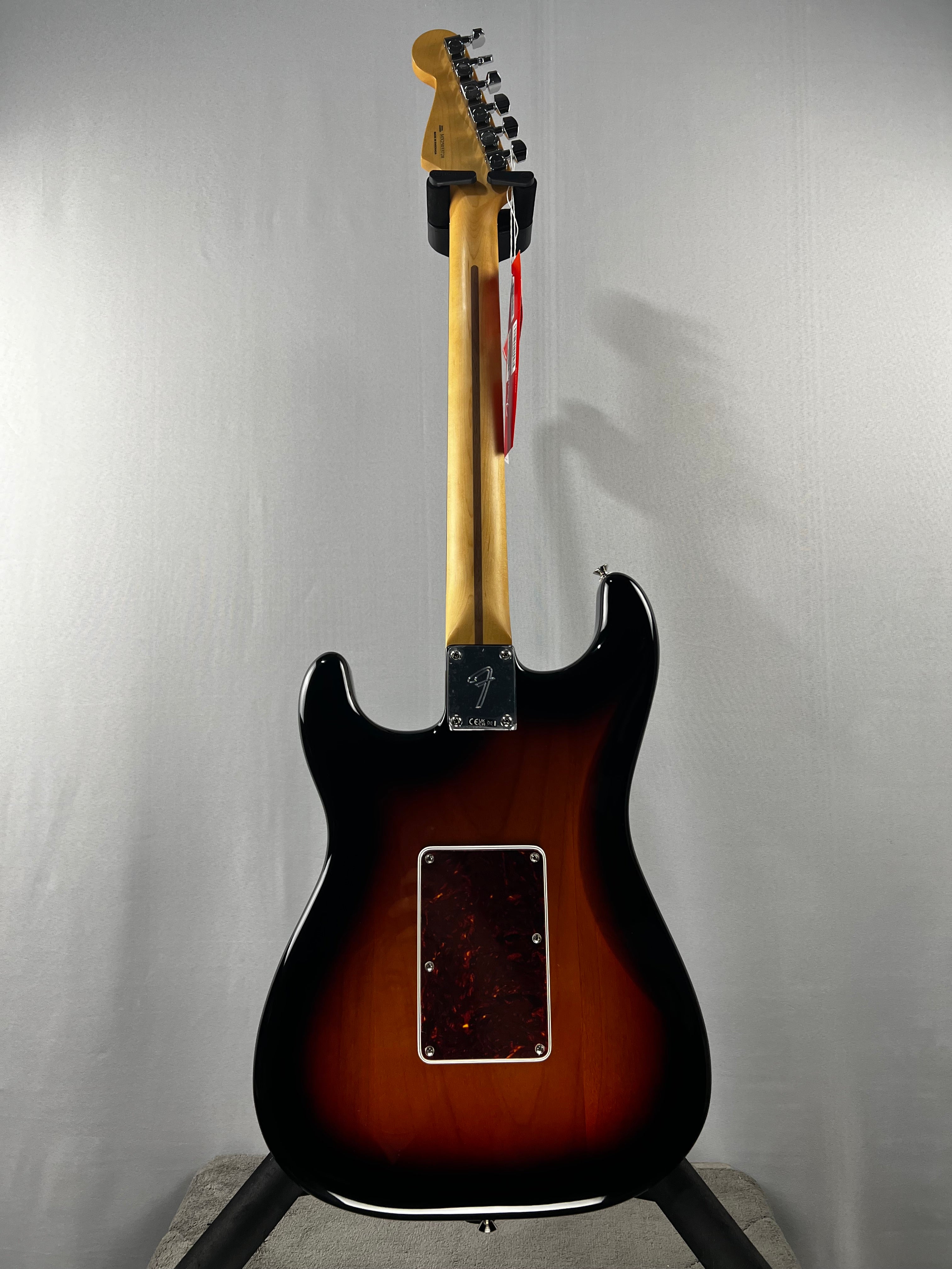 Player II Modified Stratocaster HSS Floyd Rose Electric Guitar - 3-tone Sunburst, Rosewood Fingerboard #728
