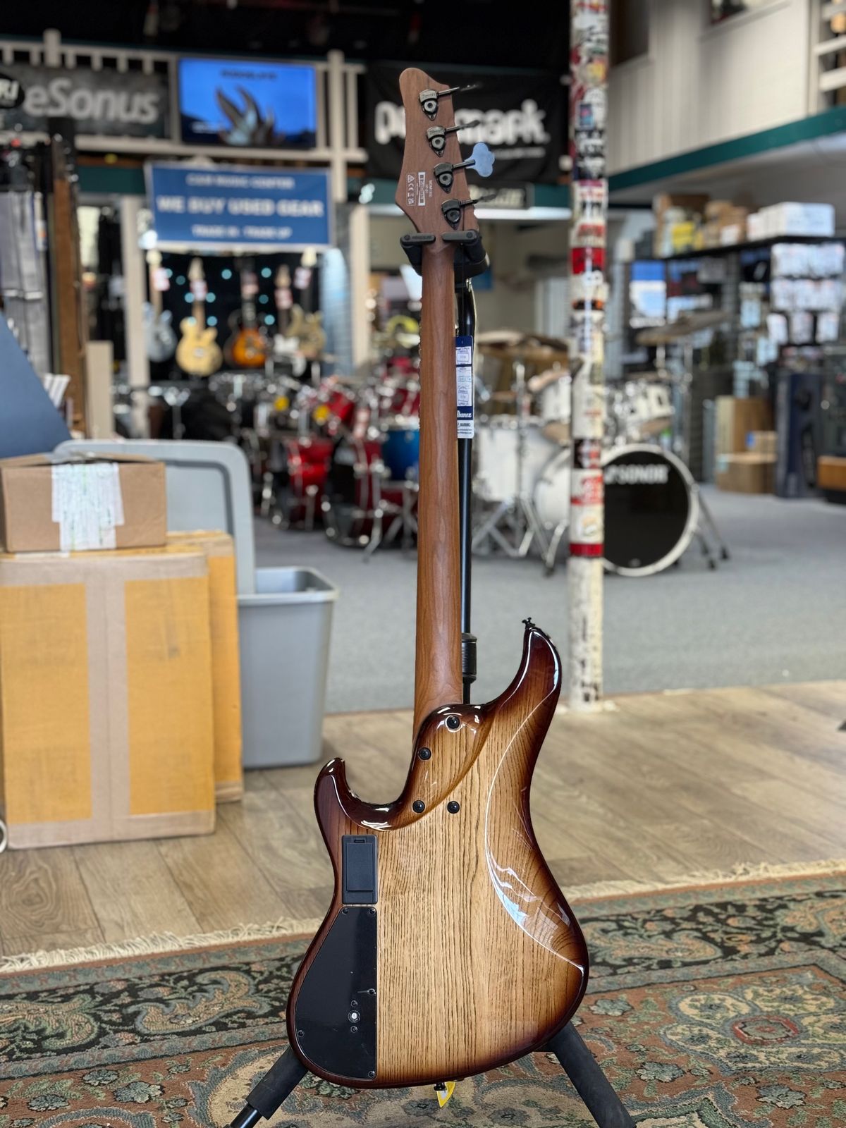 Ibanez MDM1300, Natural Stained Amber Burst