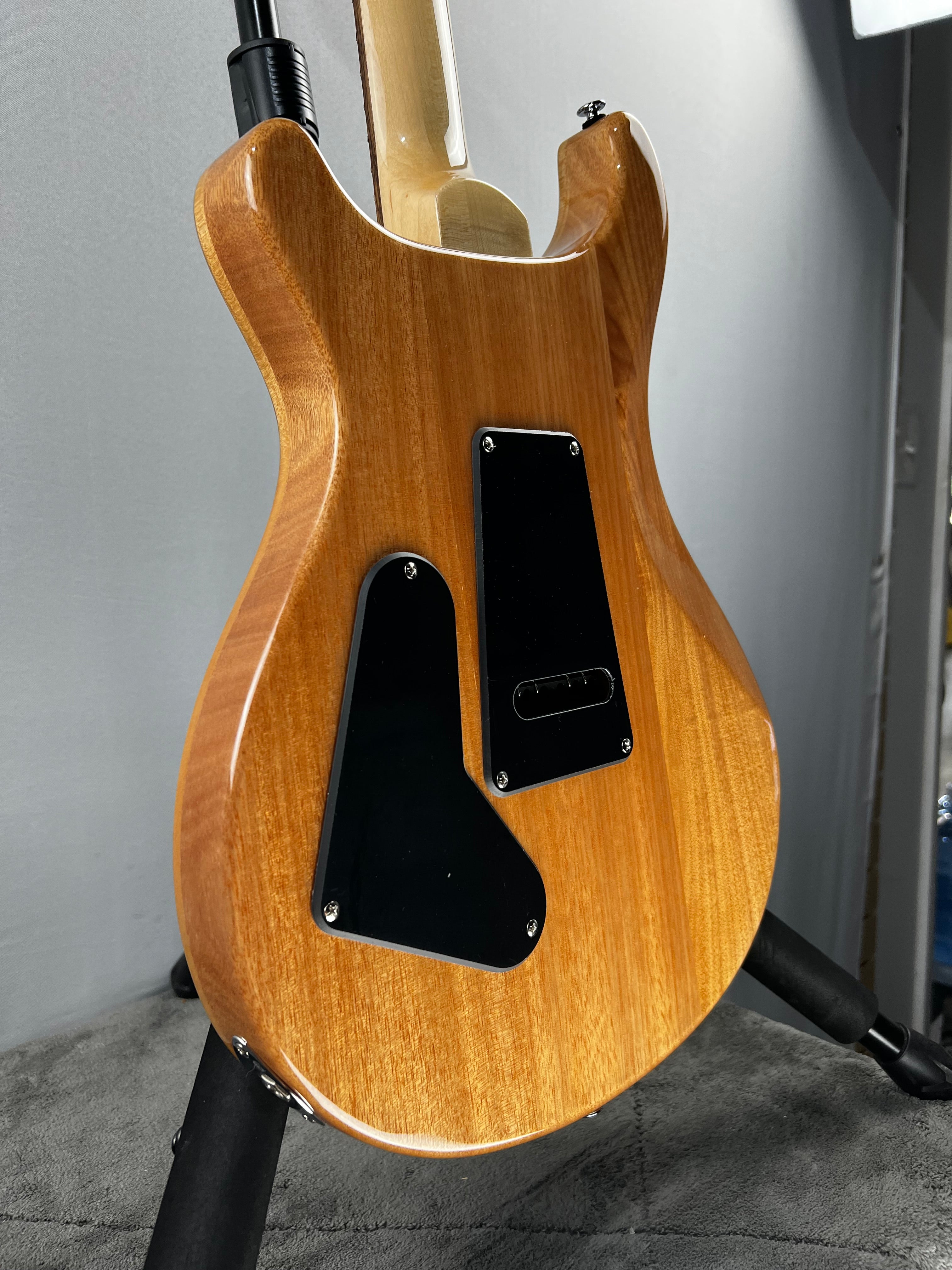 SE Custom 24 Exotic Electric Guitar - Natural #425 GET PLEK'D!