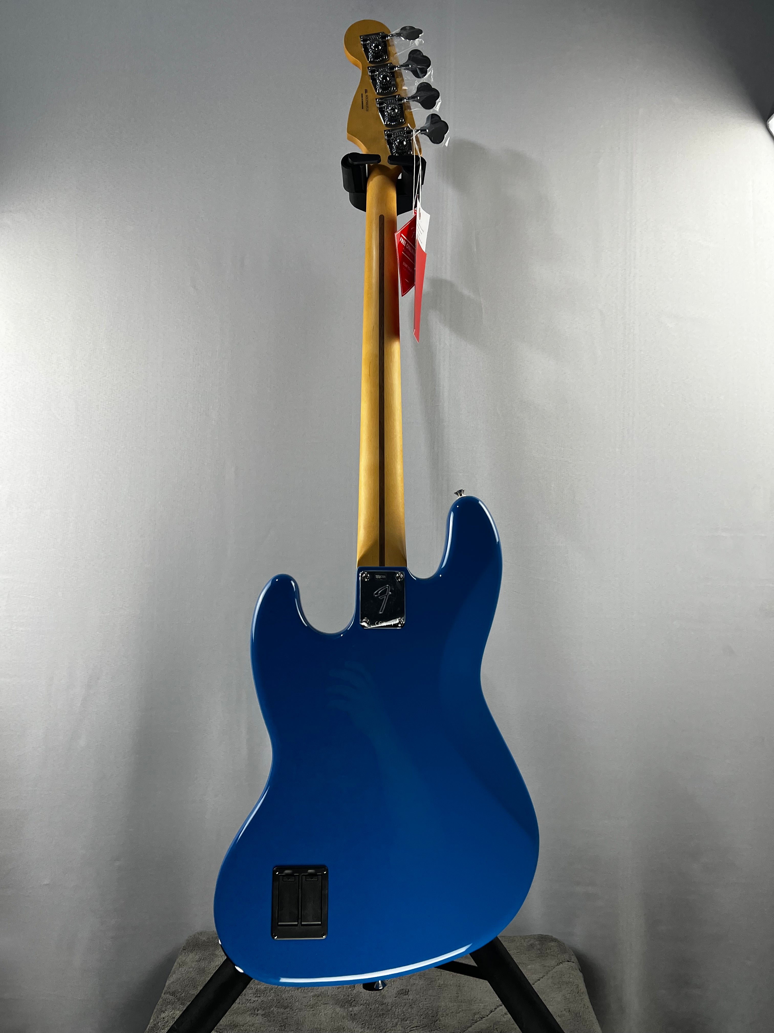 Player II Modified Active Jazz Bass - Electric Blue, Maple Fingerboard w/Gig Bag #524