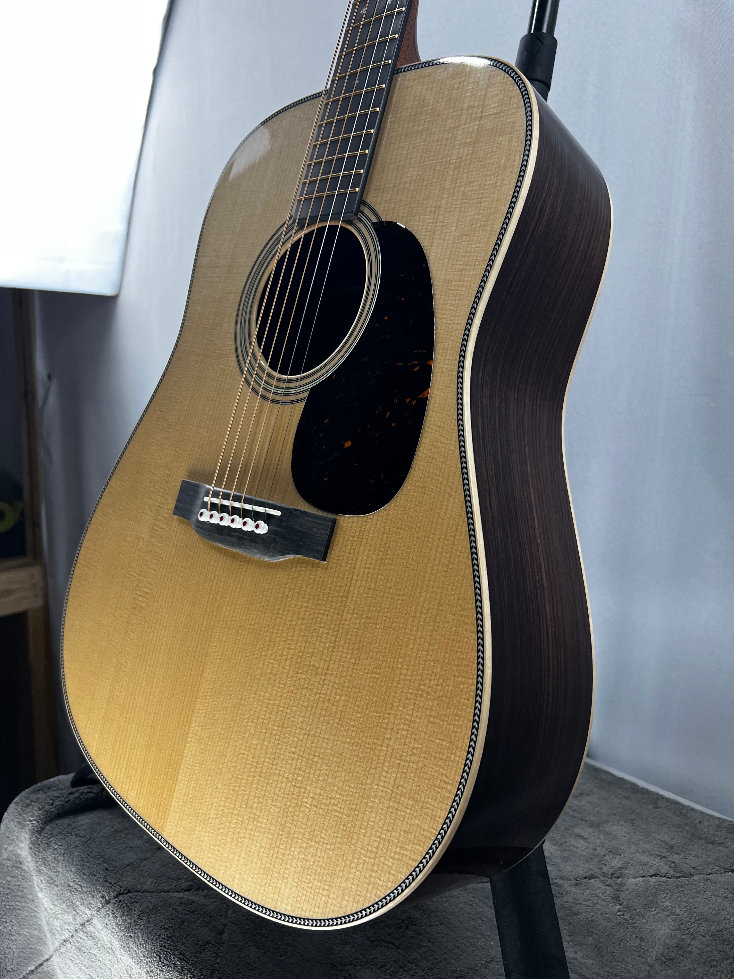 D-28 Modern Deluxe Acoustic Guitar - Natural #838