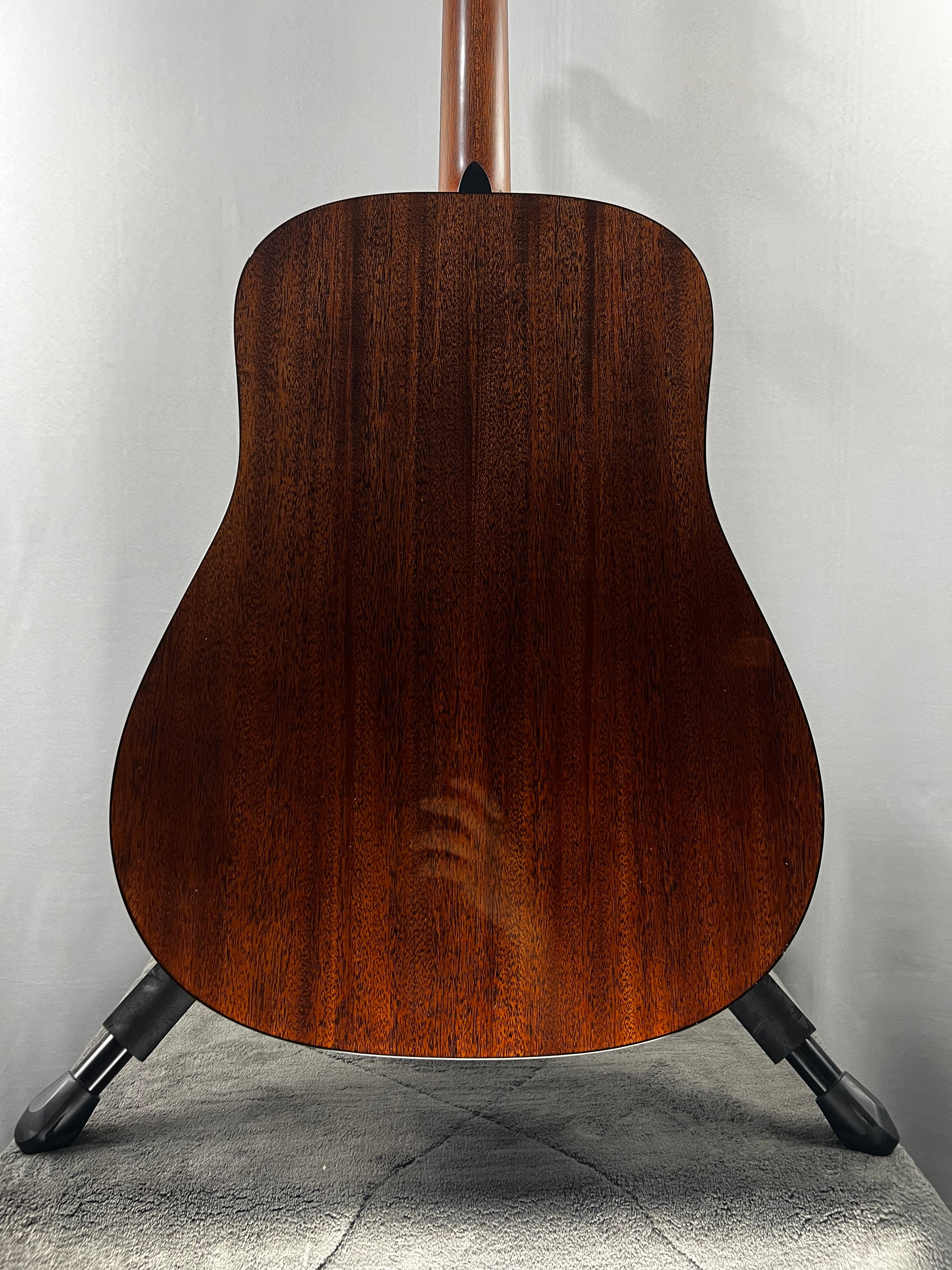 DE Retro Plus Mahogany Road Series Left-Handed Acoustic-electric Guitar - Natural Aging Toner #504 GET PLEK'D!