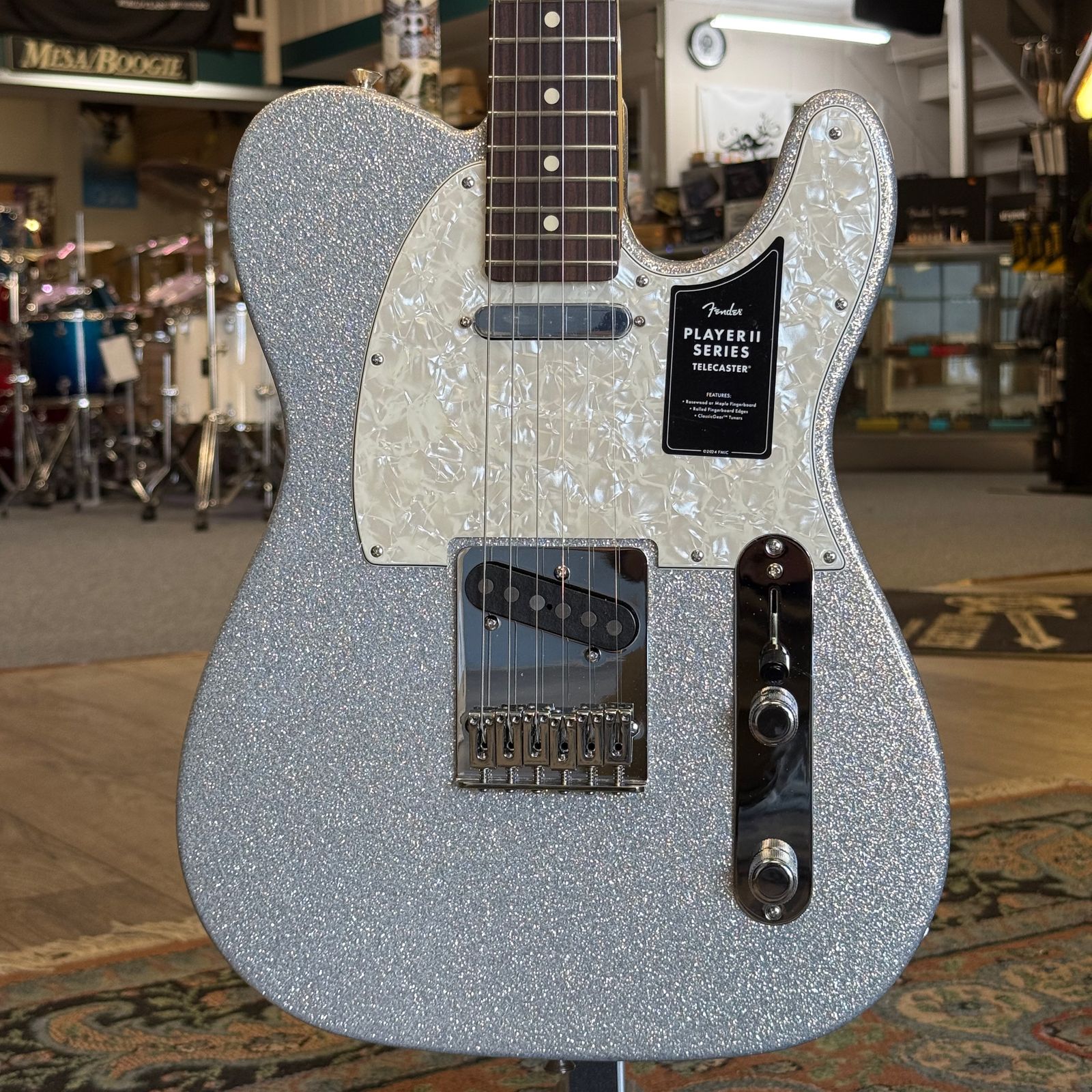Fender 75th Anniversary Player II Telecaster, Diamond Dust Sparkle Limited Edition
