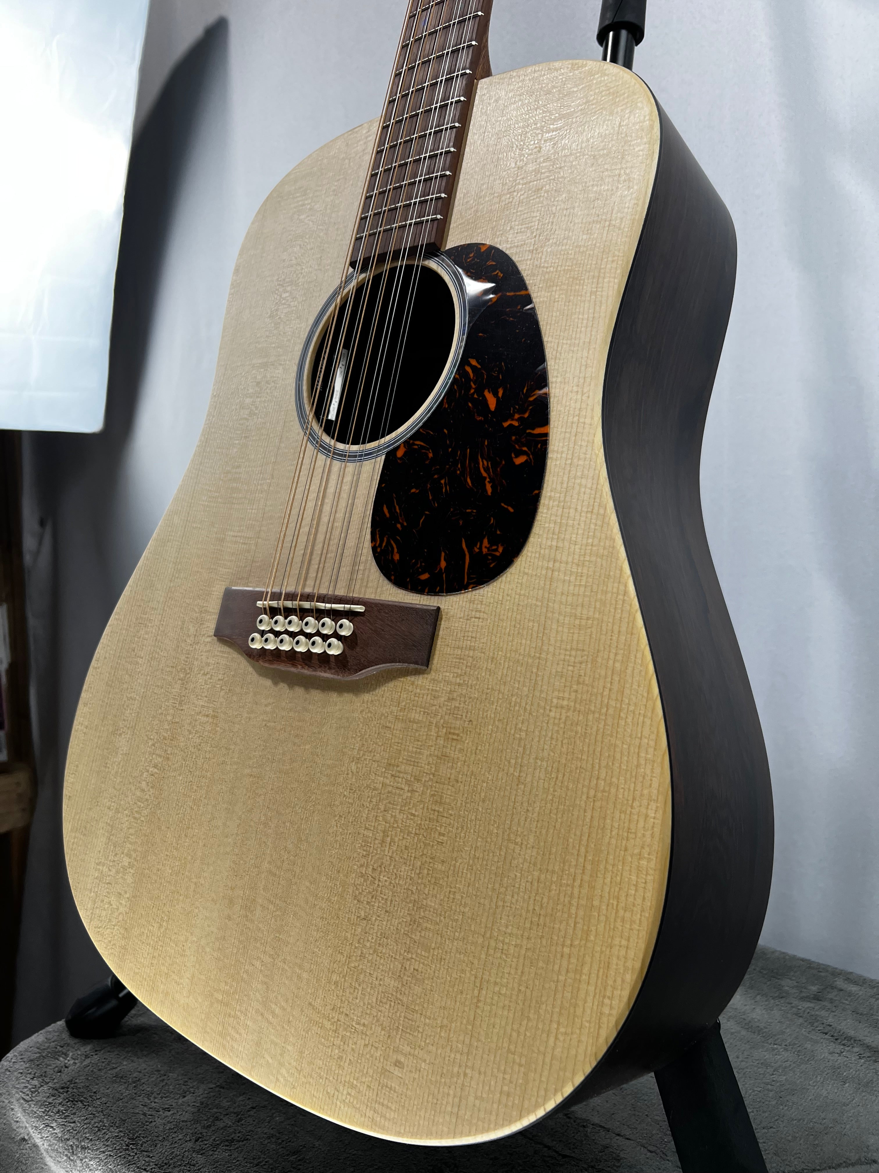 D-X2E 12-string Acoustic-electric Guitar - Brazilian Rosewood Pattern #175