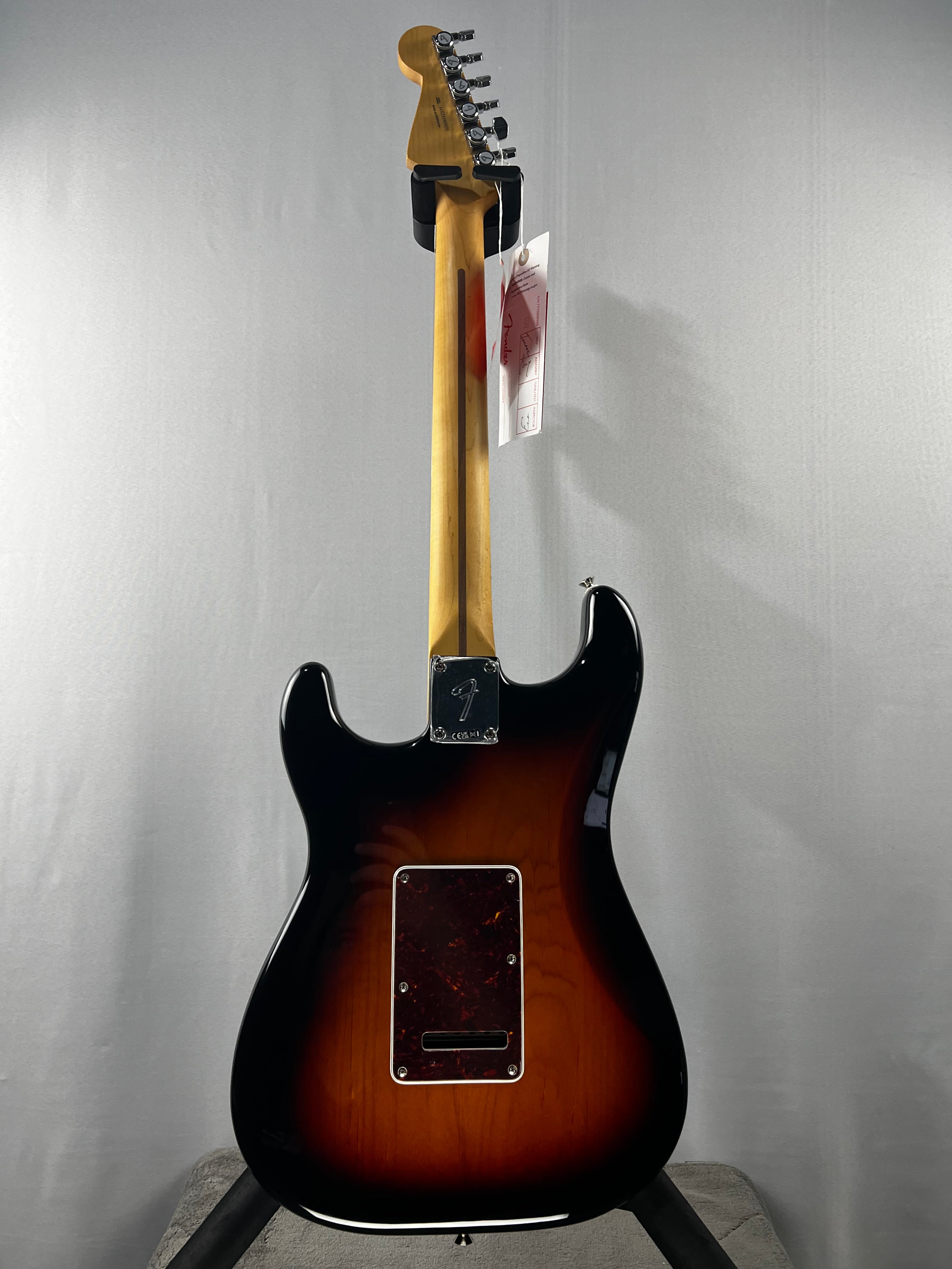 Player II Modified Stratocaster Electric Guitar - 3-tone Sunburst, Maple Fingerboard #935