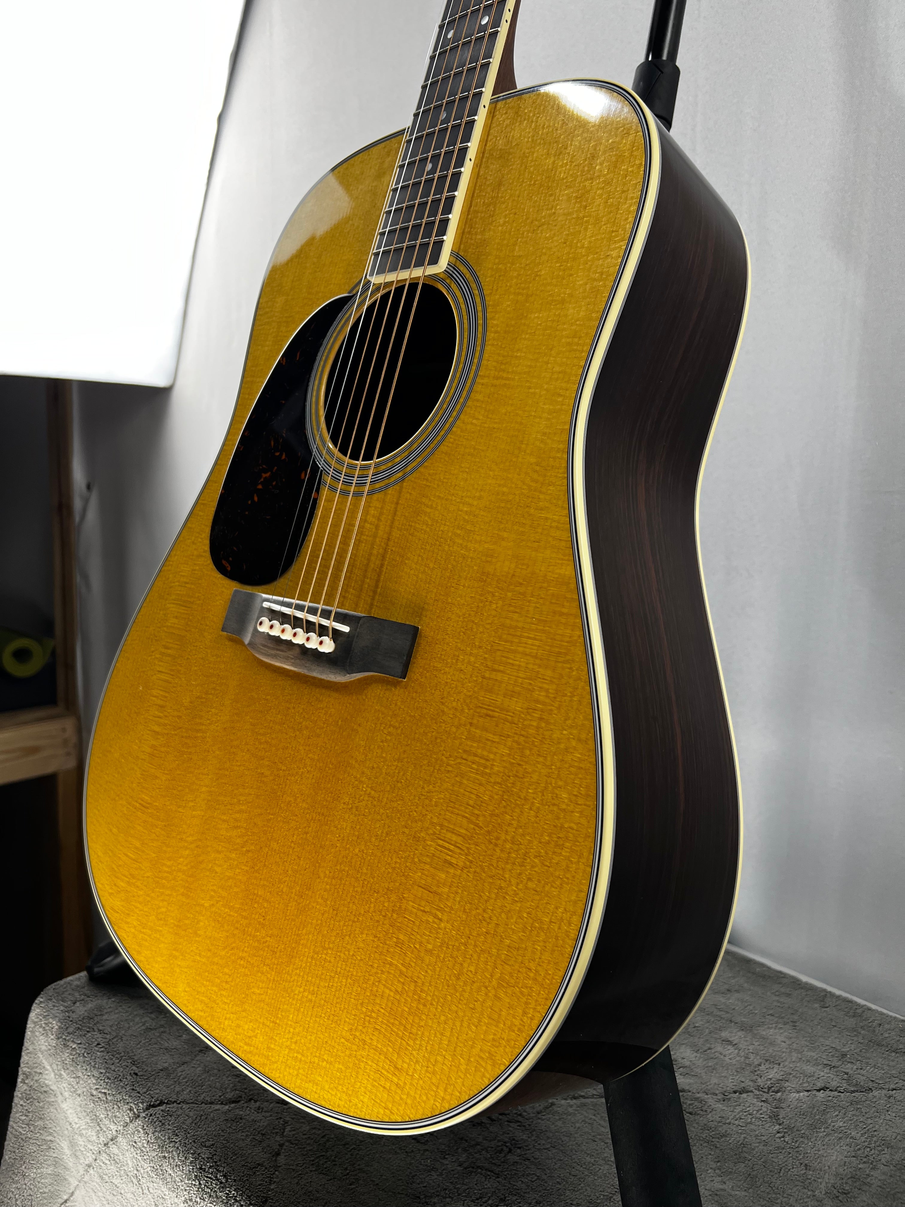 D-35 Left-Handed Acoustic Guitar - Natural #474 GET PLEK'D!