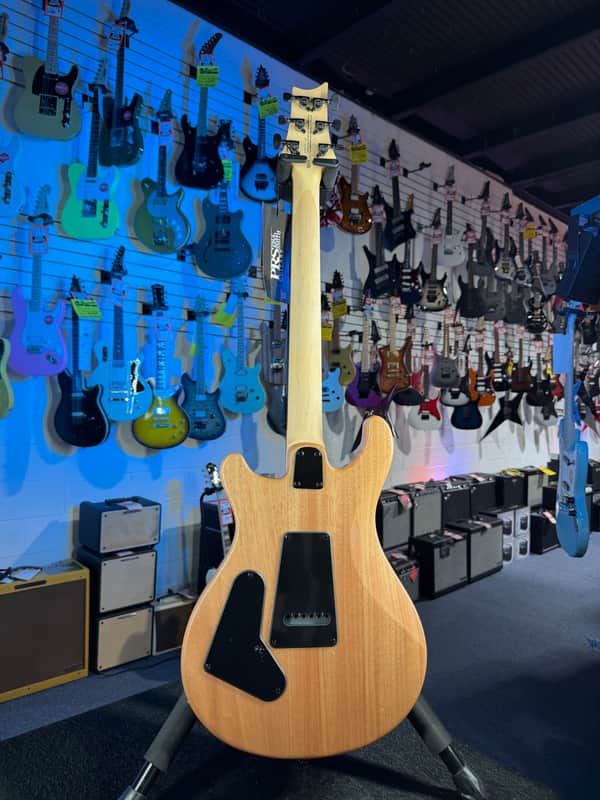 PRS SE CE 24 Satin - Flat White Top, C&M Exclusive - White