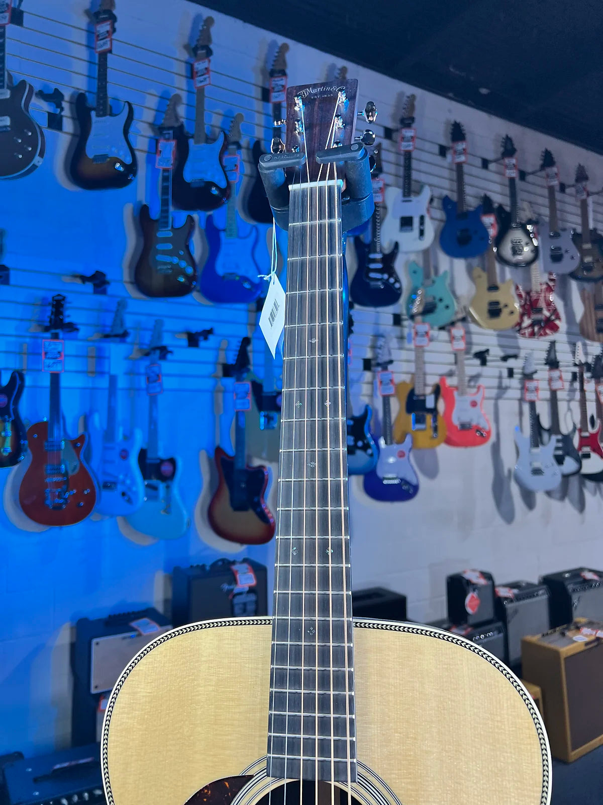 Martin 000-28 Standard Series Left-handed Acoustic Guitar - Natural with Aging Toner GET PLEK'D! 254