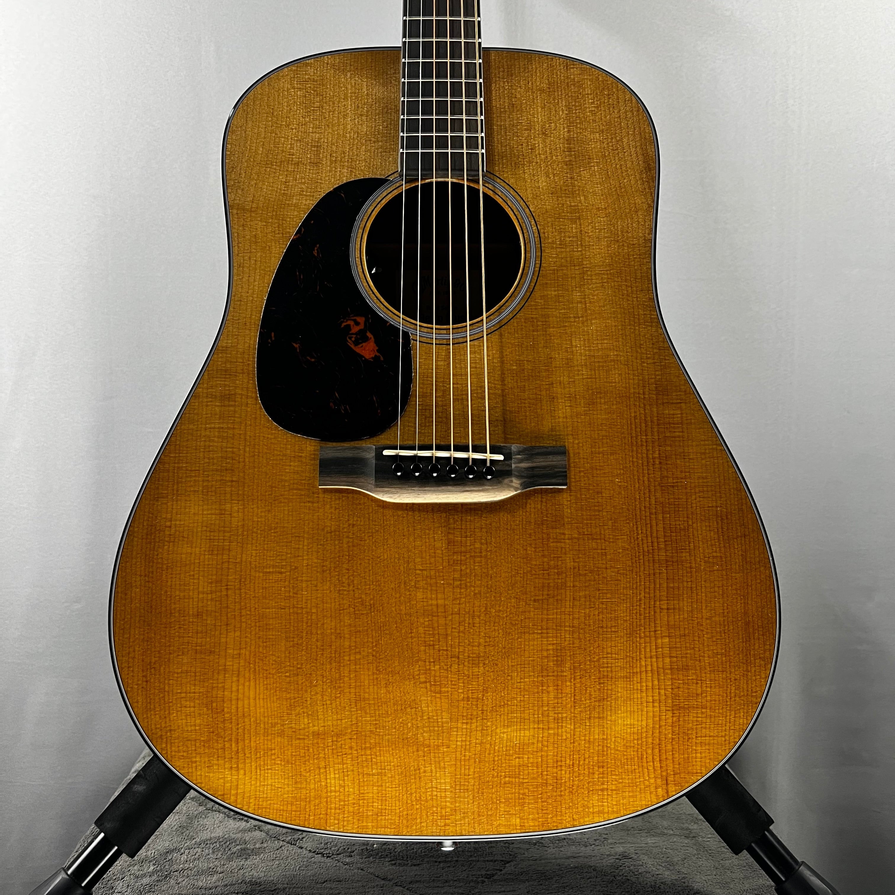 DE Retro Plus Mahogany Road Series Left-Handed Acoustic-electric Guitar - Natural Aging Toner #504 GET PLEK'D!