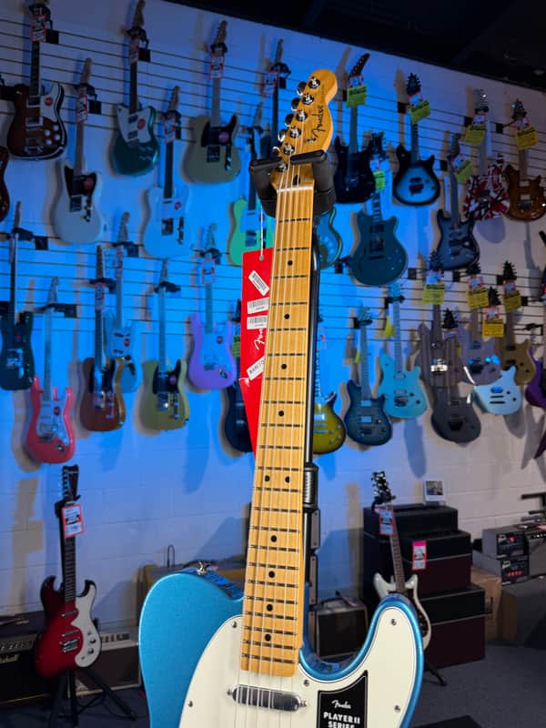 Fender 75th Anniversary Player II Baritone Telecaster Electric Guitar - Lake Placid Blue