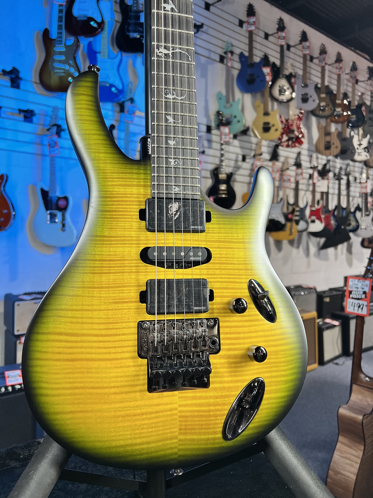 PRS SE Chleo Herman Li Signature Electric Guitar - Mantis Burst w/ Gig Bag, Get Plek'd Free! 392