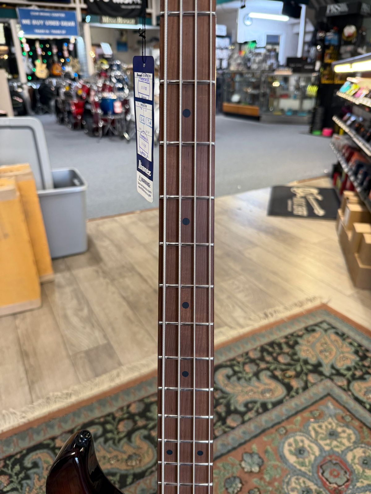 Ibanez MDM1300, Natural Stained Amber Burst
