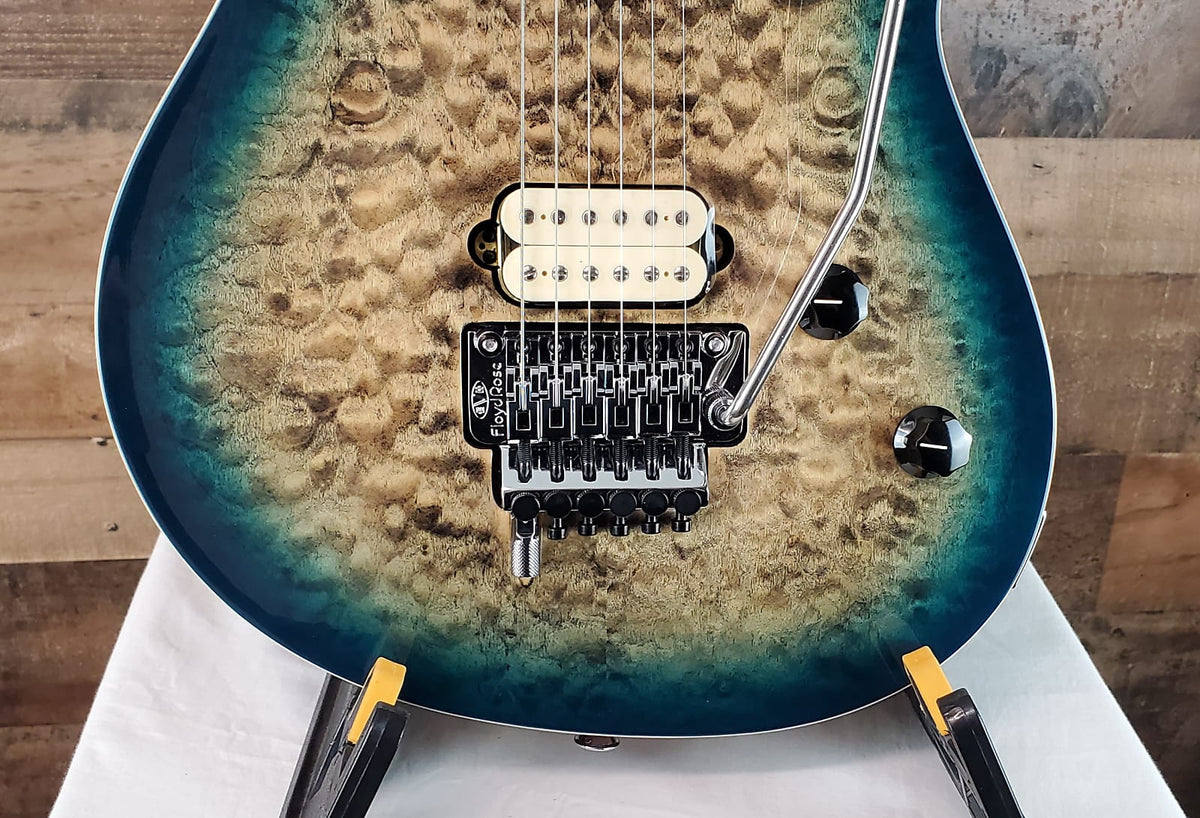 EVH Wolfgang Special QM, Indigo Burst