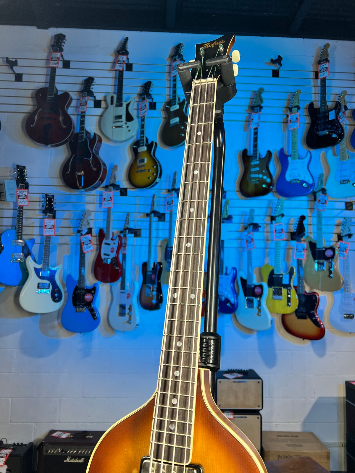 Hofner H500/1-64-0 2025 - Sunburst, Relic, With Hofner Case, 500/1 Vintage, 030