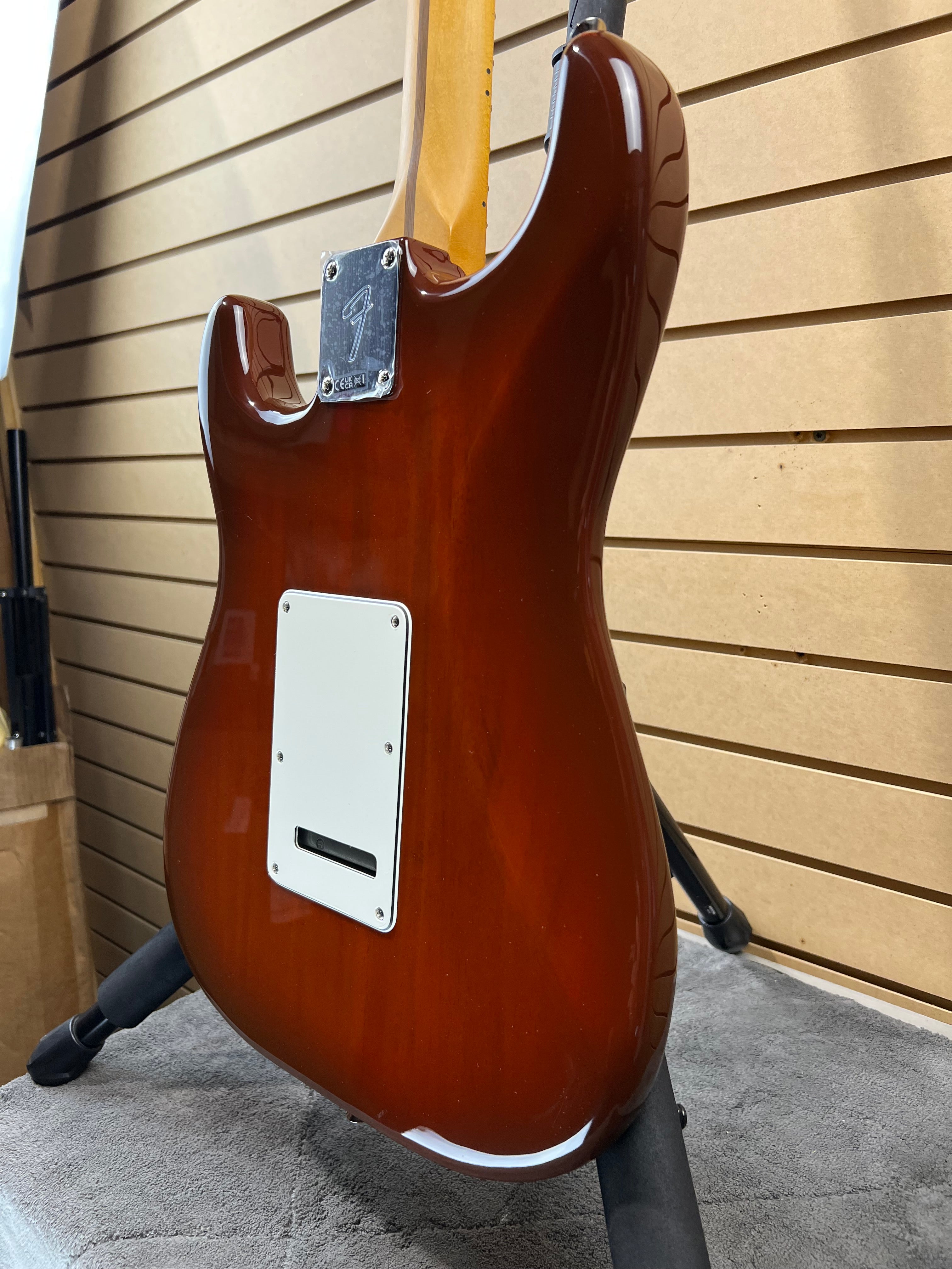 Player II Stratocaster HSS Electric Guitar - Transparent Mocha Burst #014