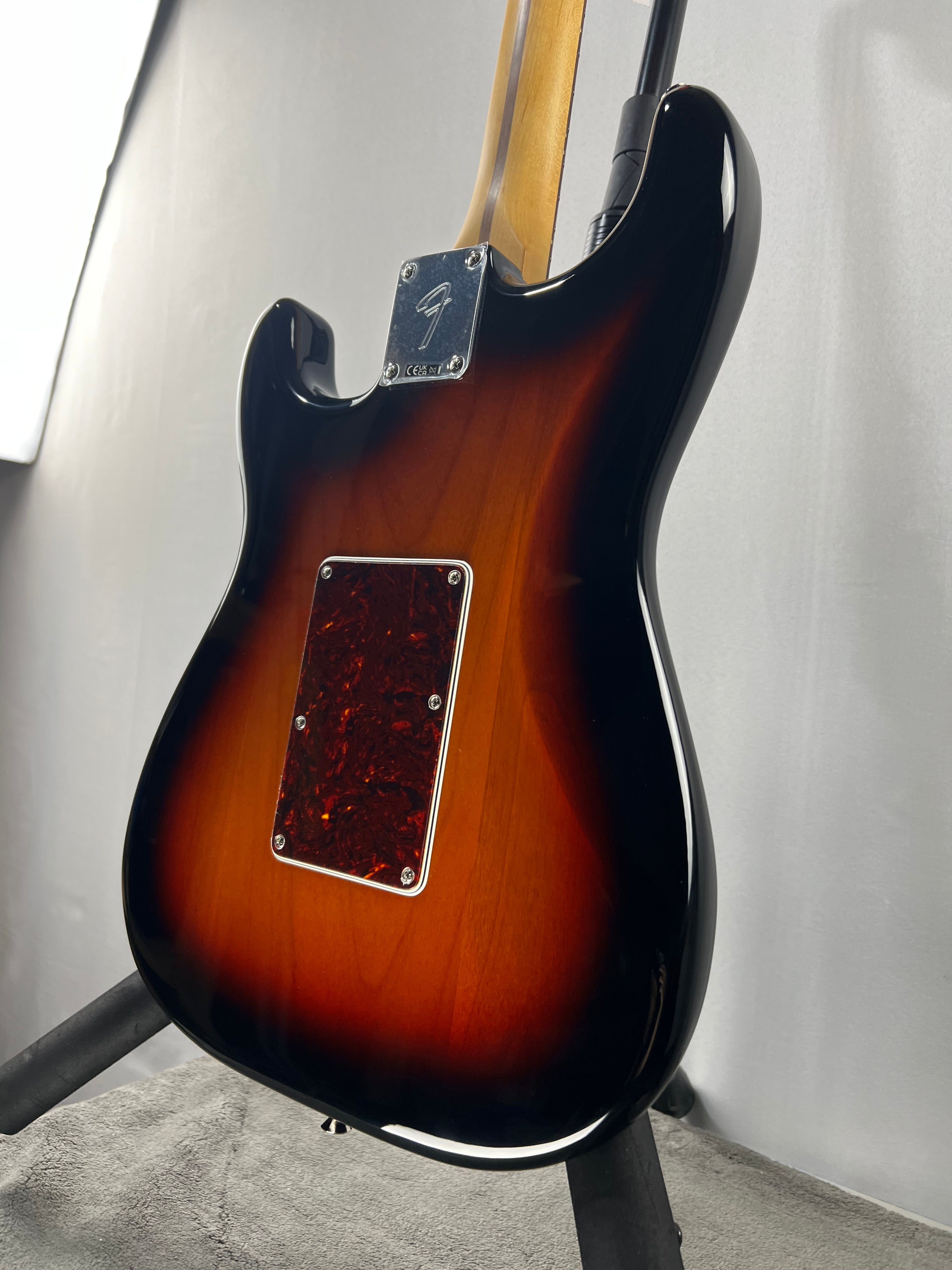 Player II Modified Stratocaster HSS Floyd Rose Electric Guitar - 3-tone Sunburst, Rosewood Fingerboard #728