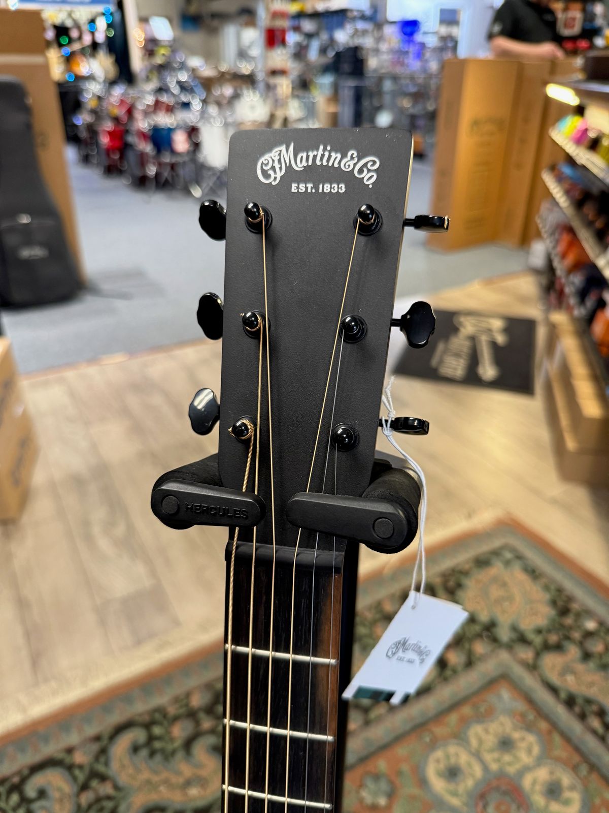 Martin DC-10E Modern Black, Acoustic-Electric Guitar #166