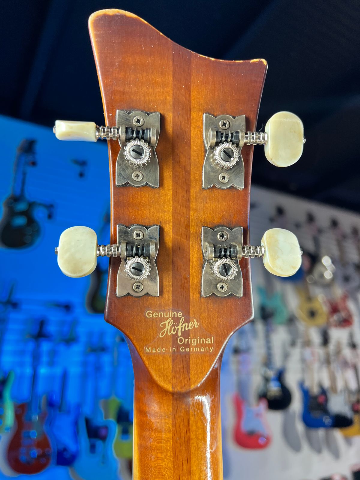 Hofner H500/1-64-0 2025 - Sunburst, Relic, With Hofner Case, 500/1 Vintage, 030