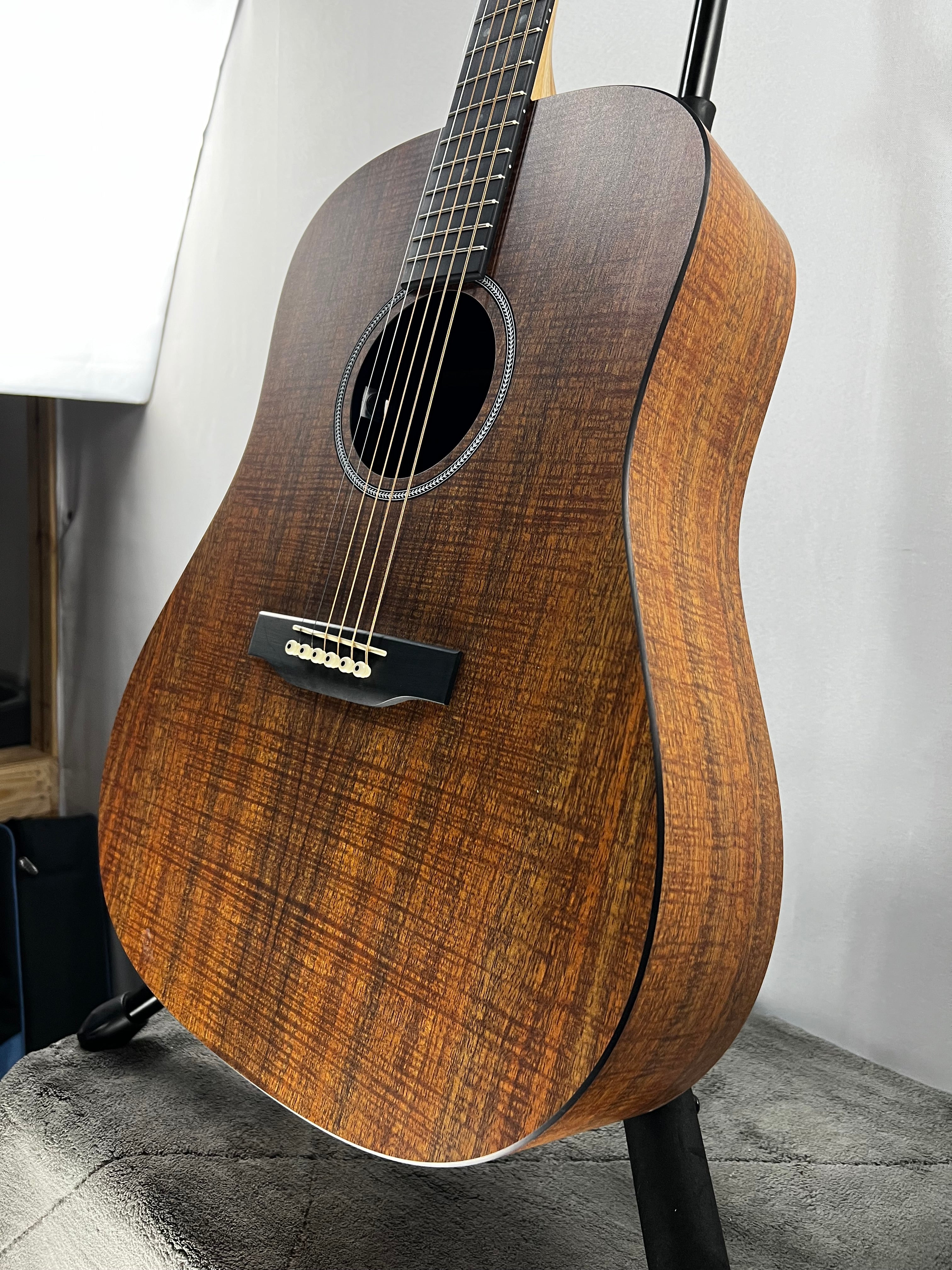D-X1EL Left-Handed Koa Acoustic-electric Guitar - Figured Koa #579 GET PLEK'D!