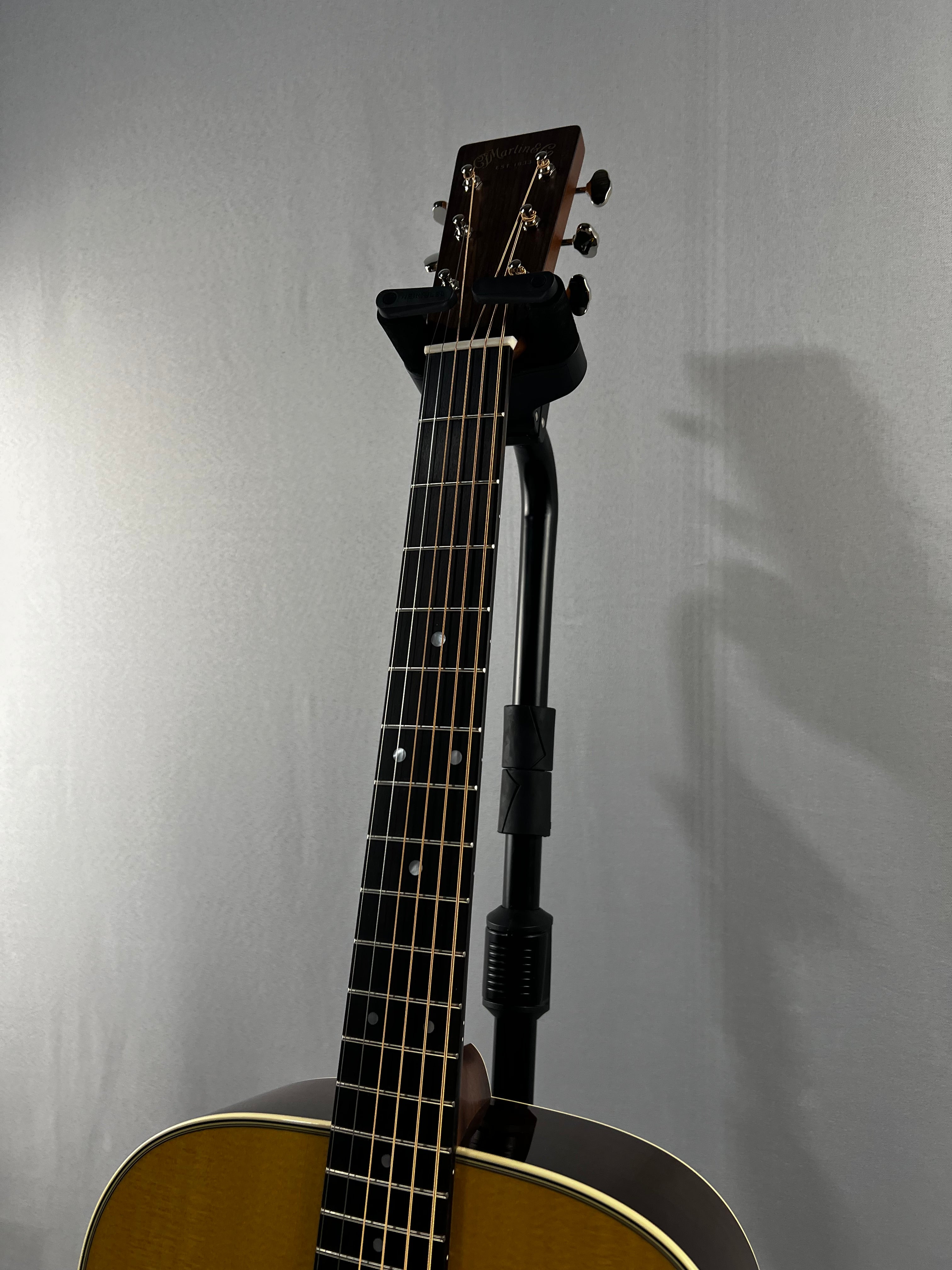 D-28 Left-Handed Standard Series Acoustic Guitar - Natural with Aging Toner (2025) #873 GET PLEK'D!