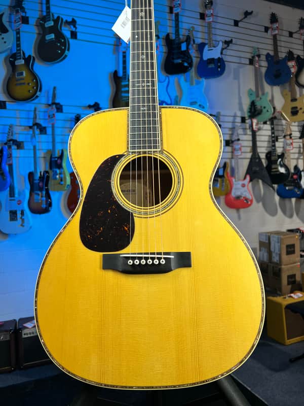 Martin 000-42EC Eric Clapton 30th Anniversary Left Handed Acoustic Guitar - Natural, Free Plek! 301