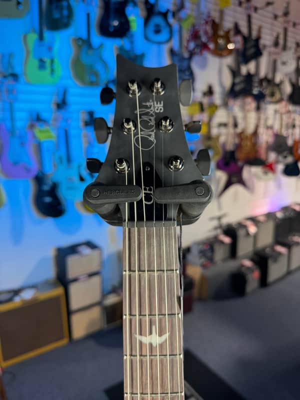 PRS SE CE 24 Satin - Flat White Top, C&M Exclusive - White