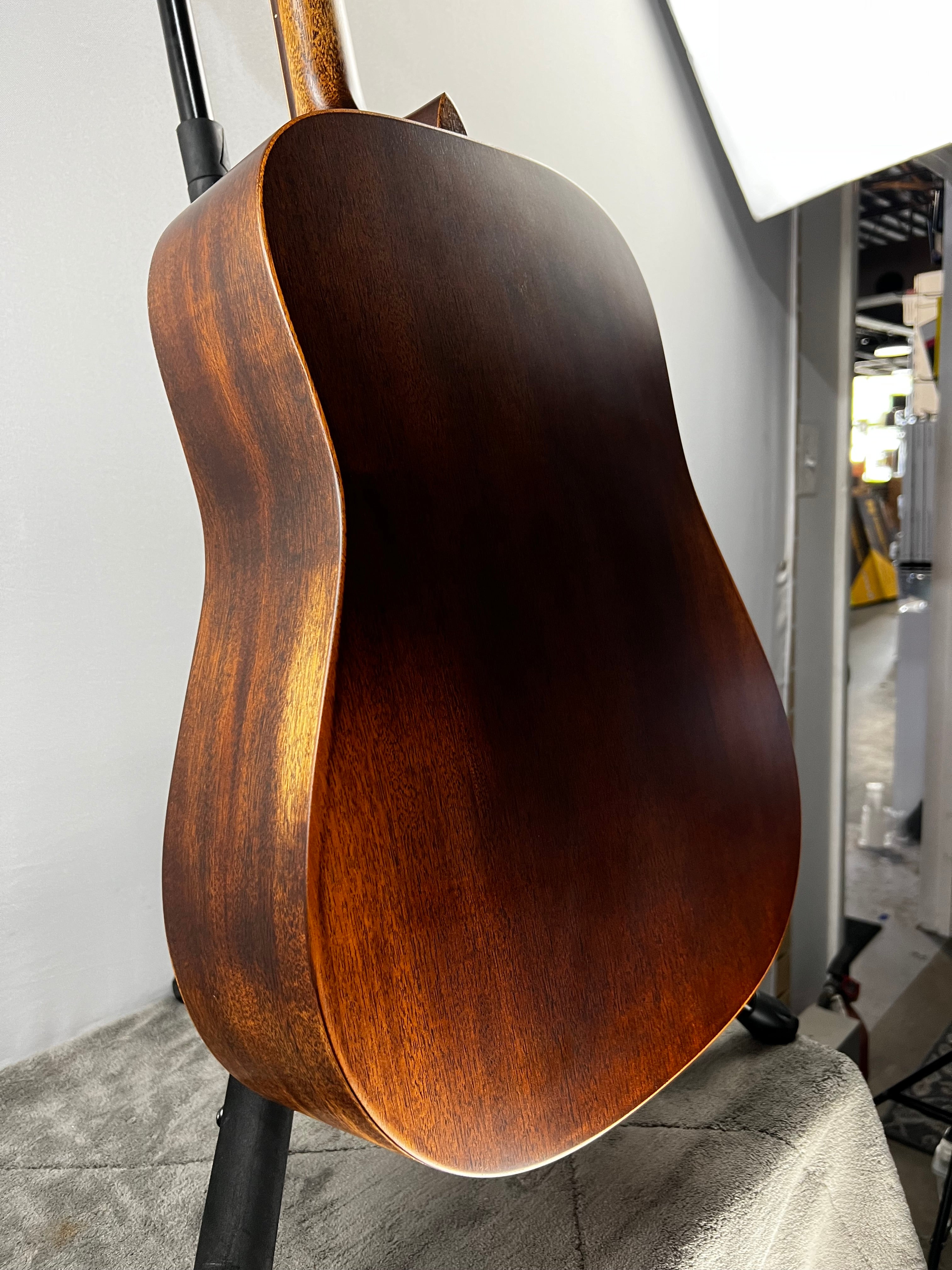 D-15M StreetMaster Left-Handed Acoustic Guitar - Mahogany Burst #877 GET PLEK'D!