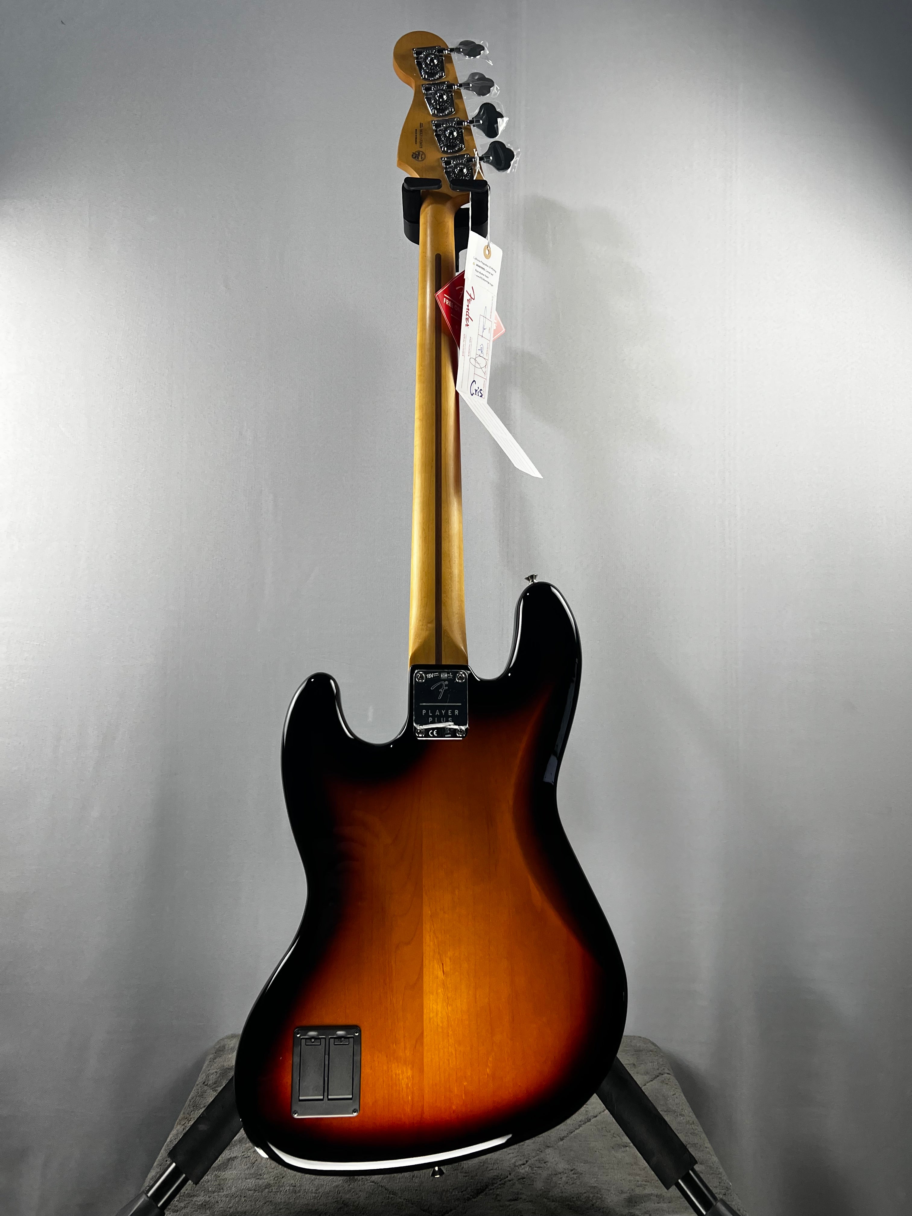 Player Plus Active Jazz Bass - 3-Tone Sunburst w/Pau Ferro Fretboard #475 GET PLEK'D!