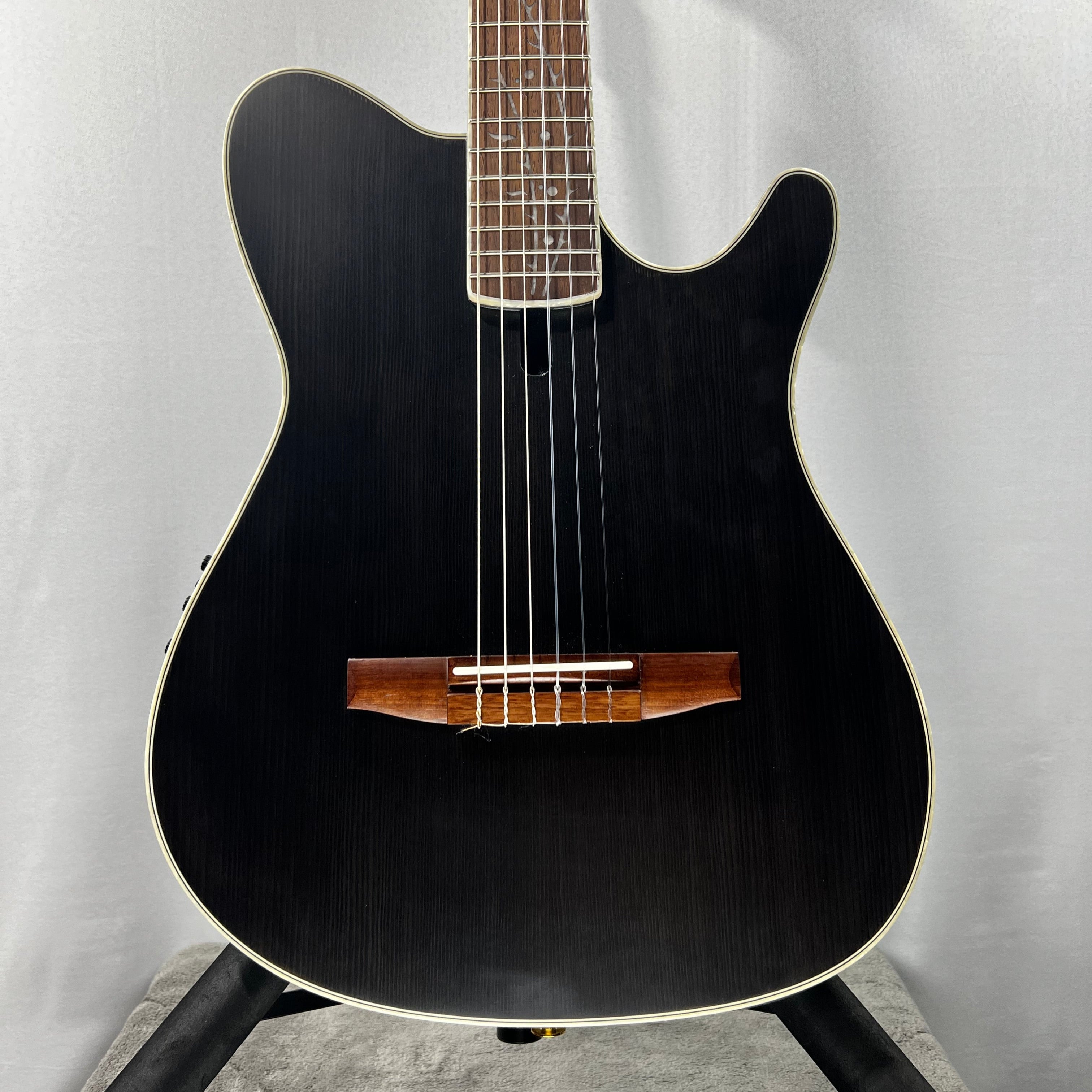 TOD10N Tim Henson Signature Nylon Acoustic-electric Guitar - Black #866 GET PLEK'D!