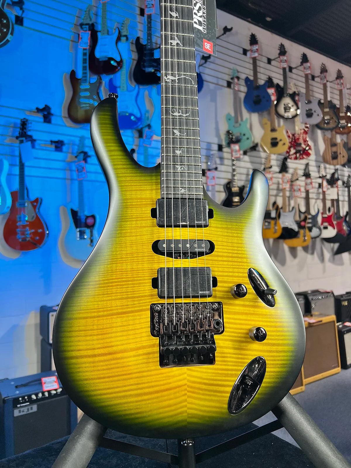 PRS SE Chleo Herman Li Signature Electric Guitar - Mantis Burst w/ Gig Bag, Get Plek'd Free! 794