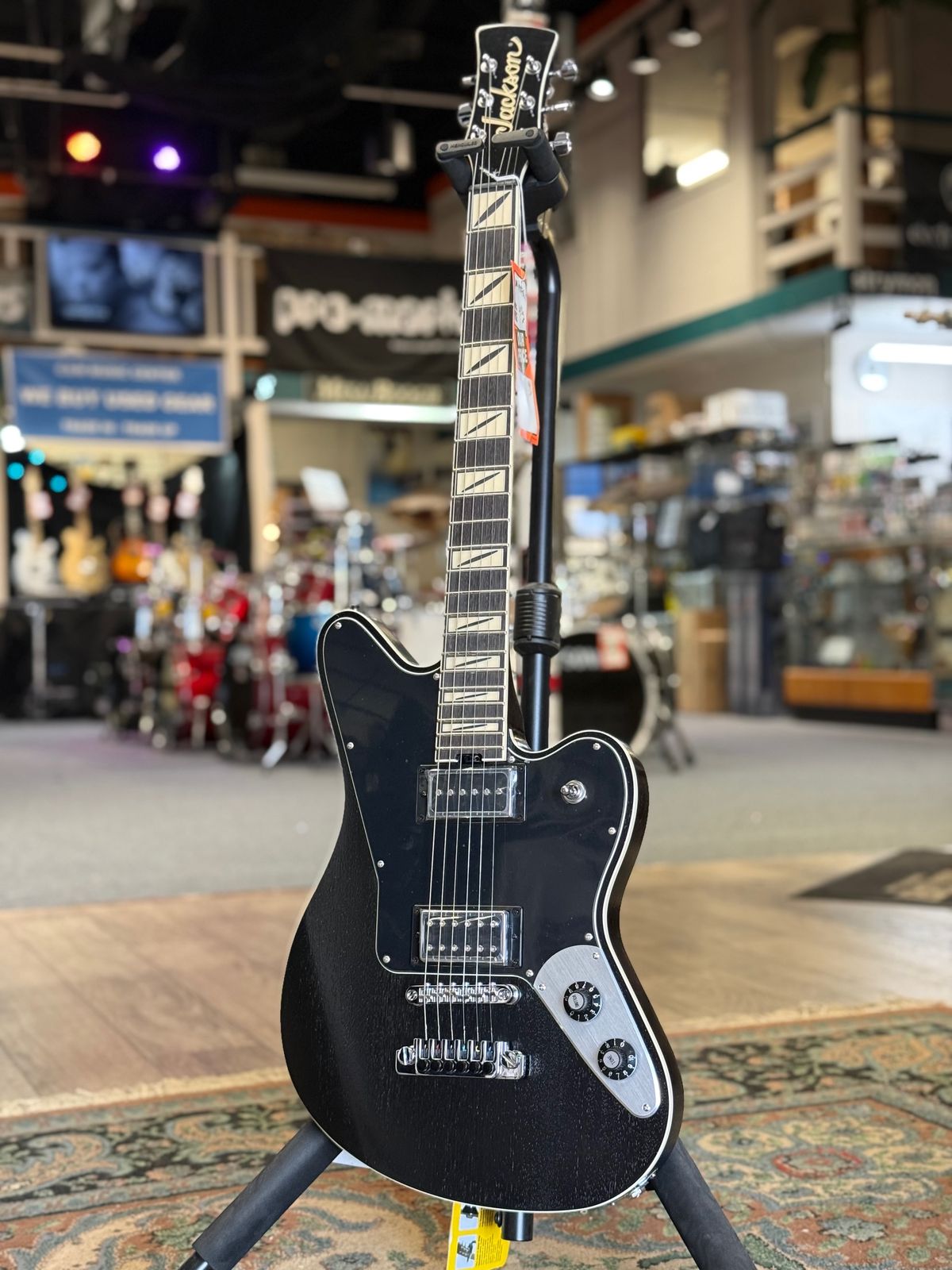 Jackson Pro Series Signature Lee Malia LM-87 Open Pore Black