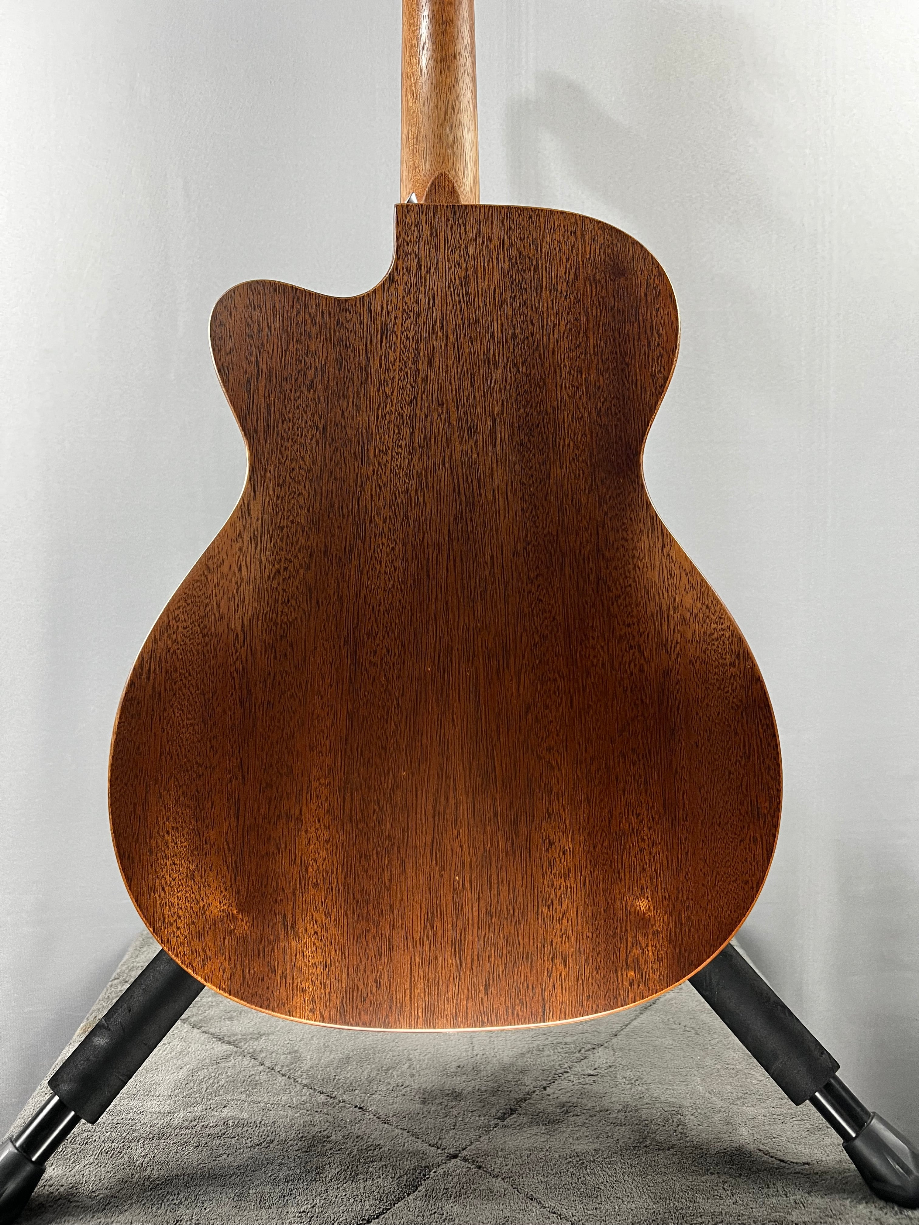 (2025) 000C Jr-E StreetMaster Acoustic-electric Guitar - Dark Mahogany Distressed #335 GET PLEK'D!