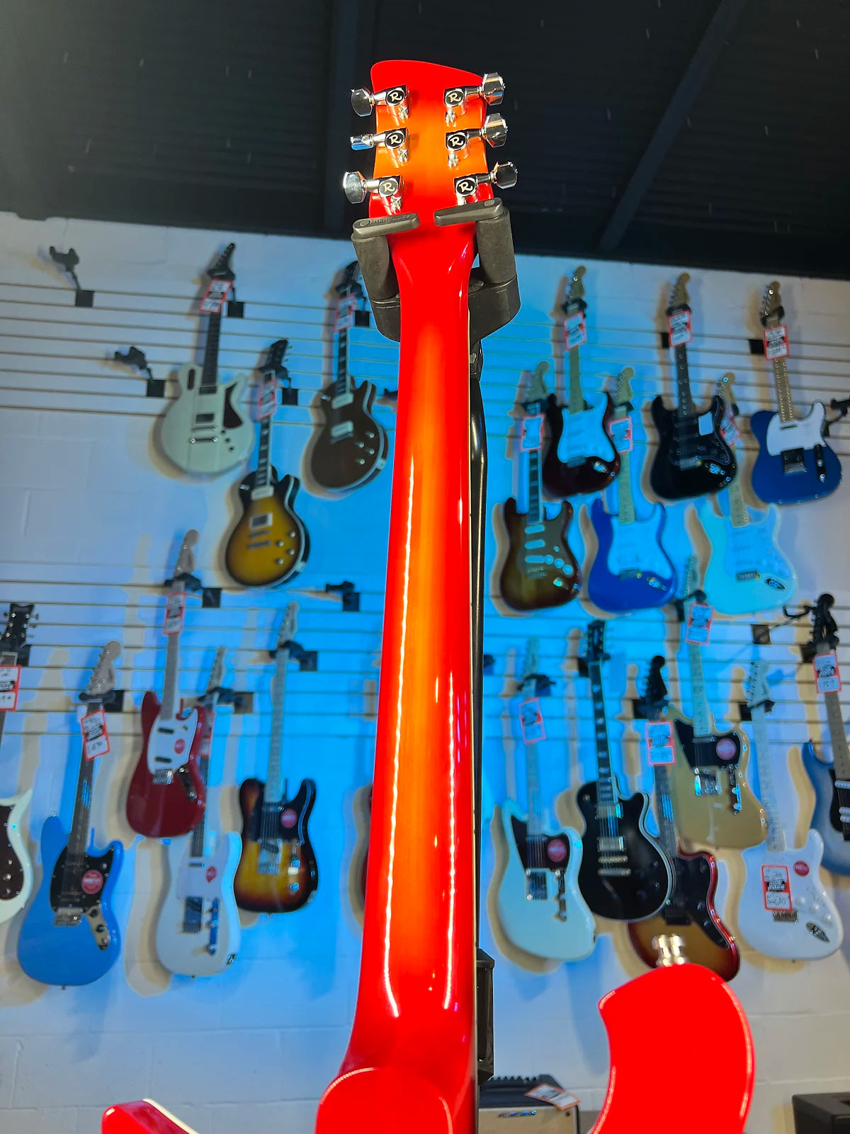 New Rickenbacker 620 Fireglo Electric Guitar w Ric Case, 620FG 682