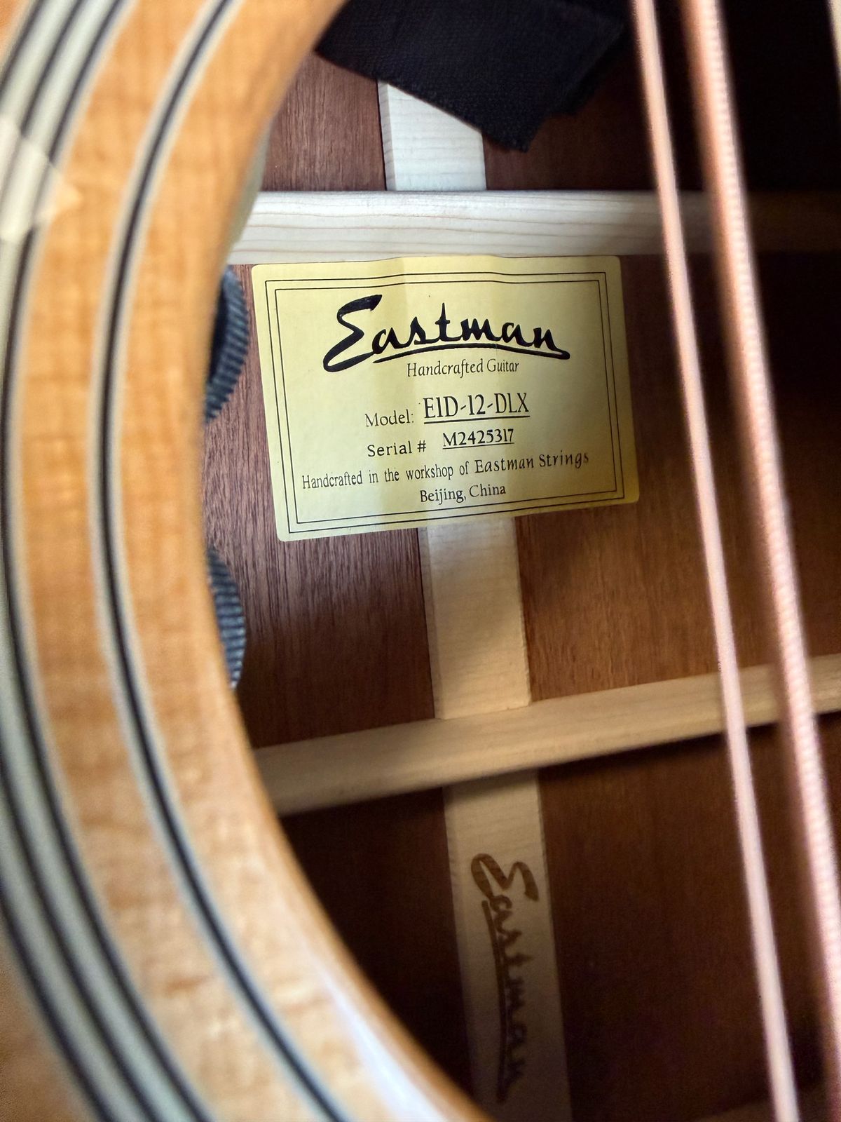 Eastman E1D-12 Deluxe, Natural