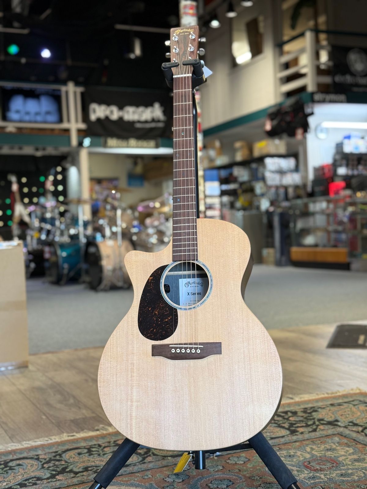 Martin GPC-X2E Cocobolo, Left-Handed, Acoustic-Electric Guitar #850