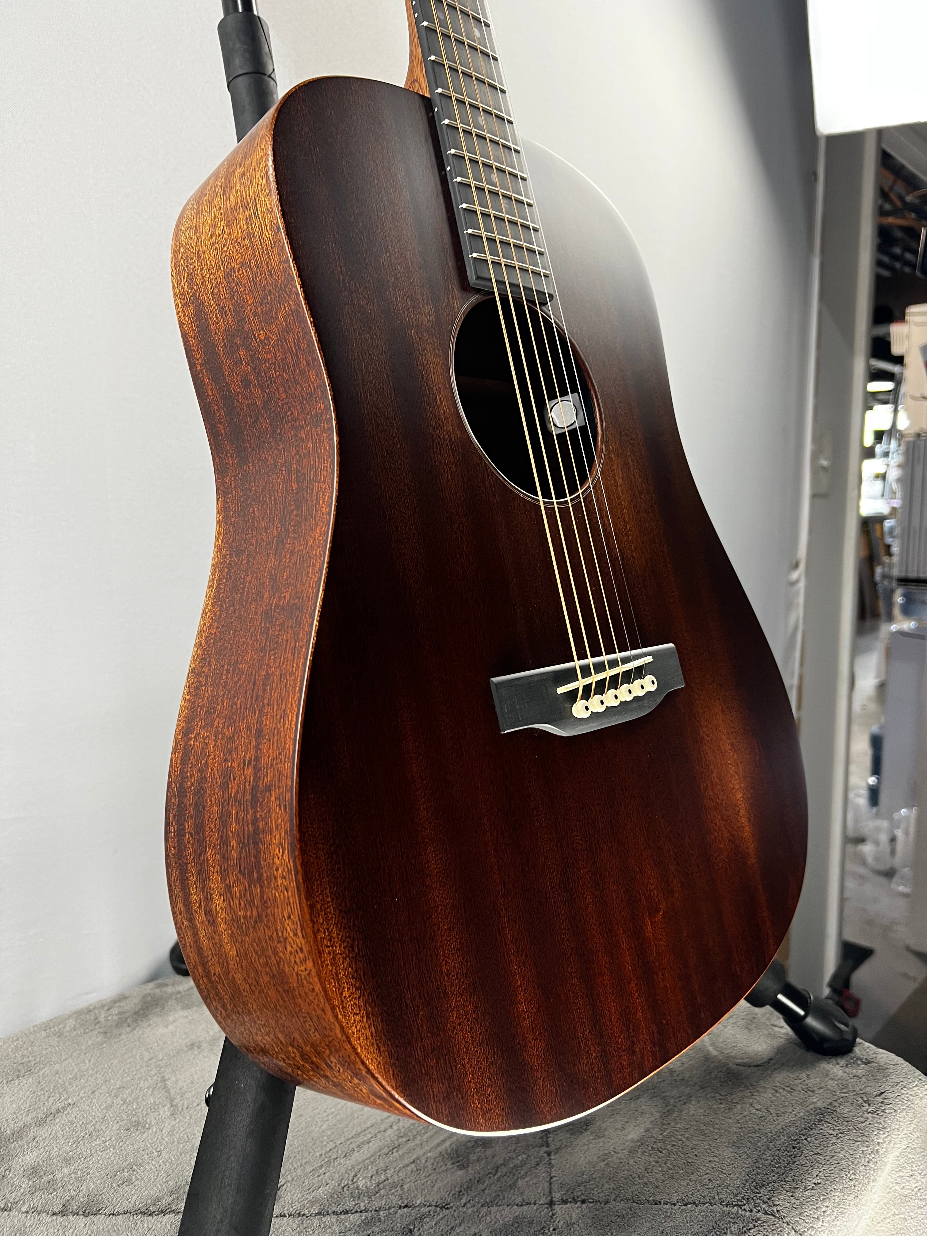 (2025) D Jr-E StreetMaster Acoustic-electric Guitar - Mahogany Distressed #428