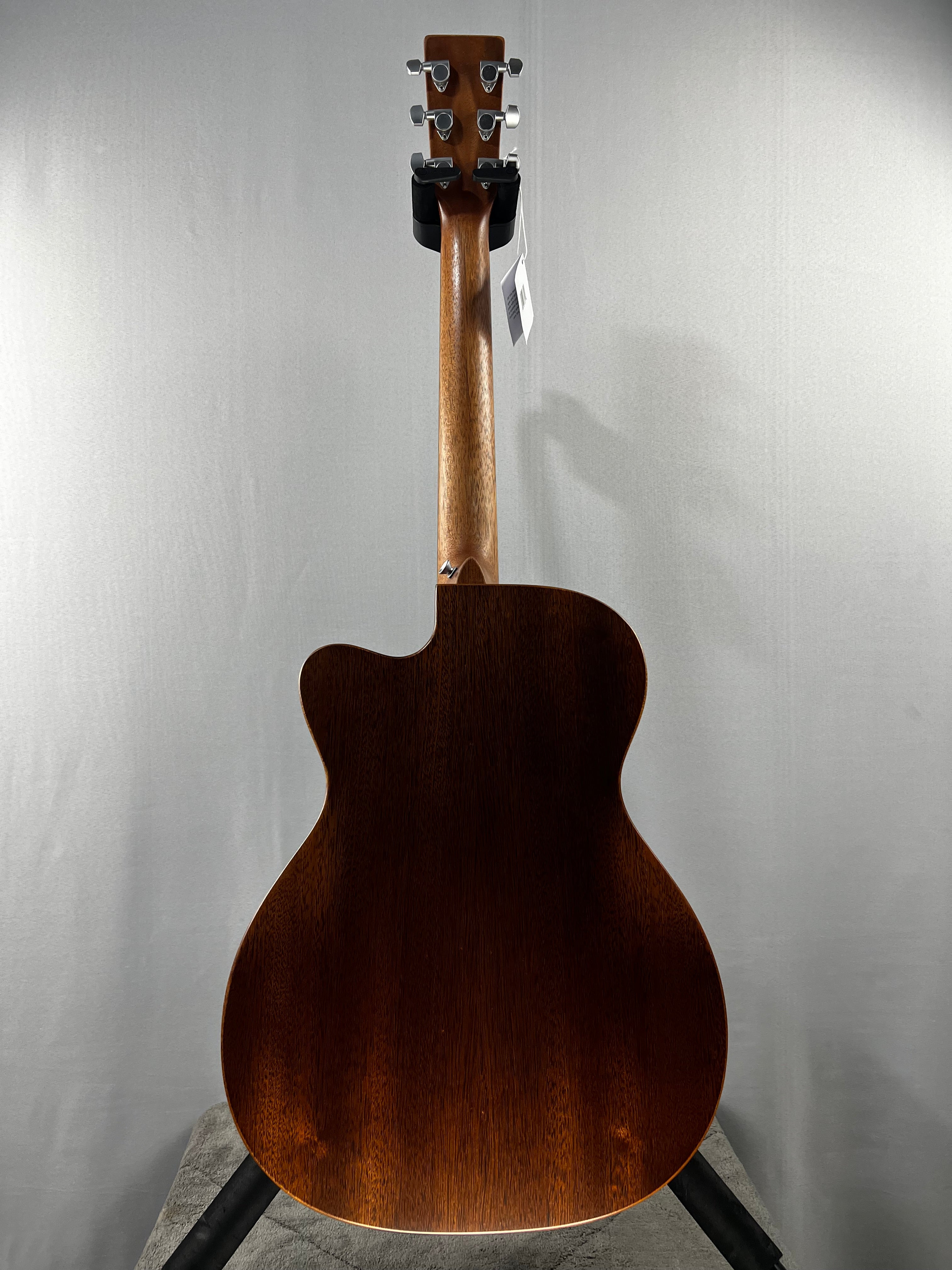 (2025) 000C Jr-E StreetMaster Acoustic-electric Guitar - Dark Mahogany Distressed #335 GET PLEK'D!