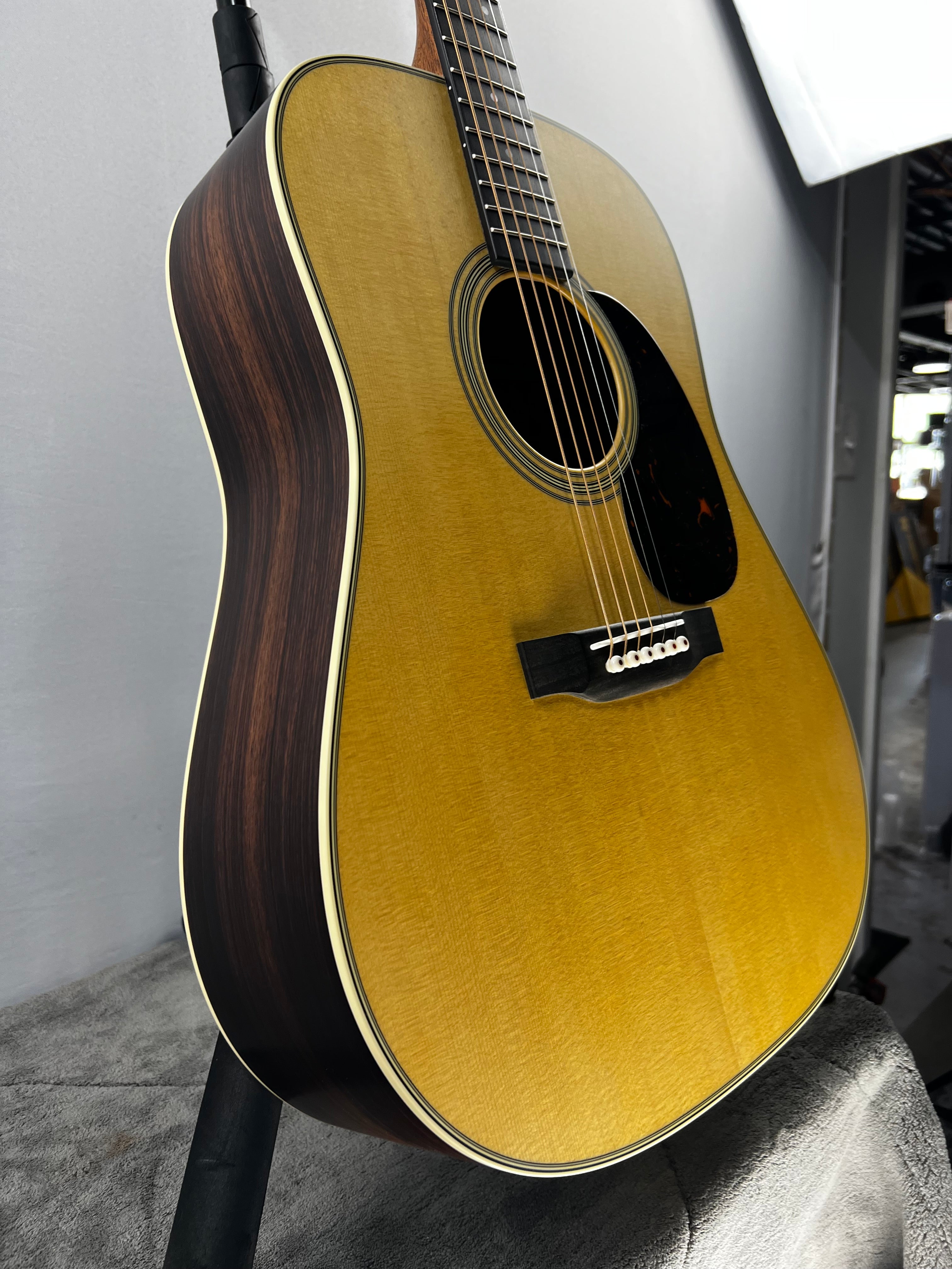 D-28 Satin Standard Series Acoustic Guitar - Satin Natural Aging Toner (2025) #516 GET PLEK'D!