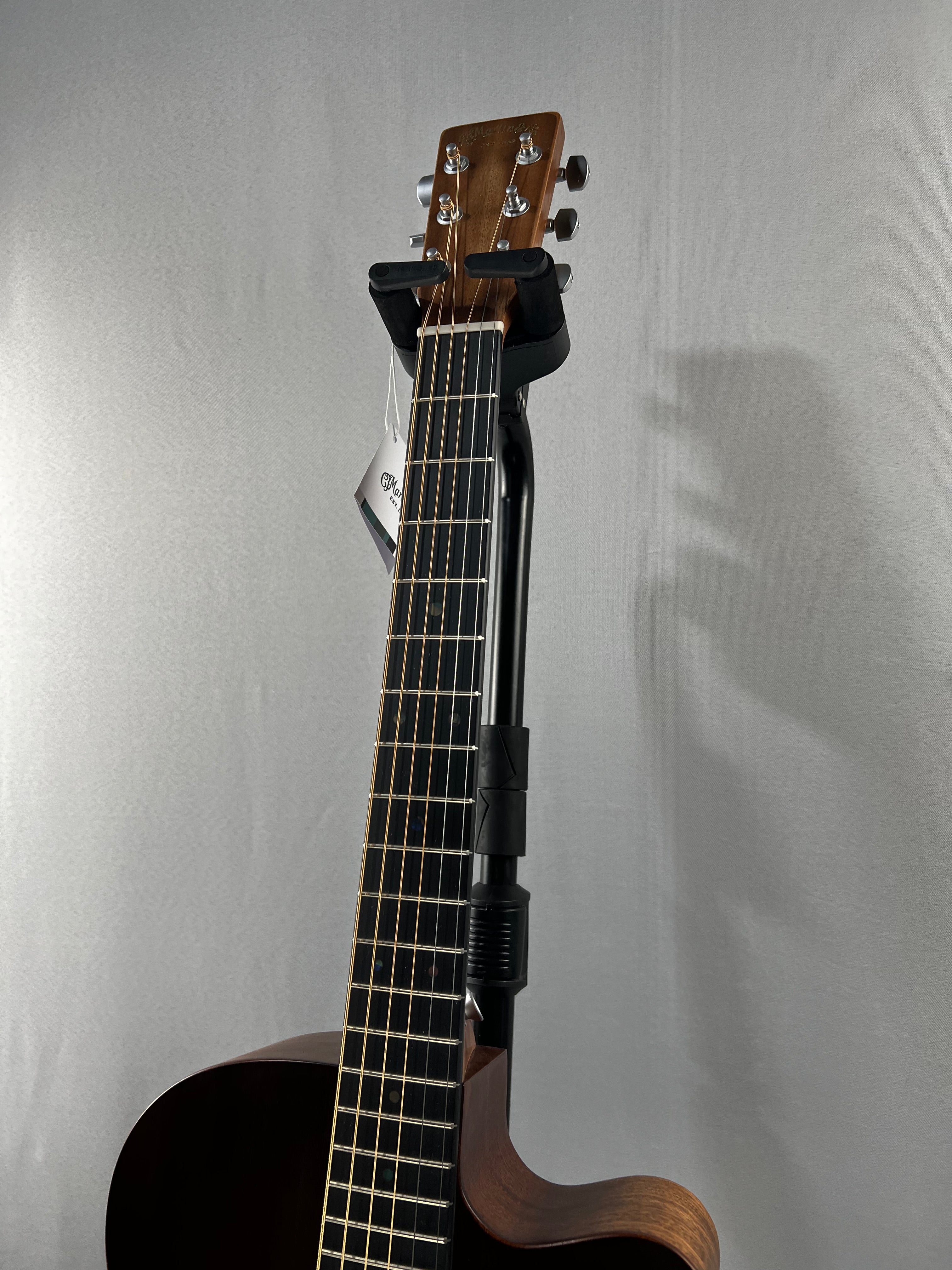 (2025) 000C Jr-E StreetMaster Acoustic-electric Guitar - Dark Mahogany Distressed #335 GET PLEK'D!