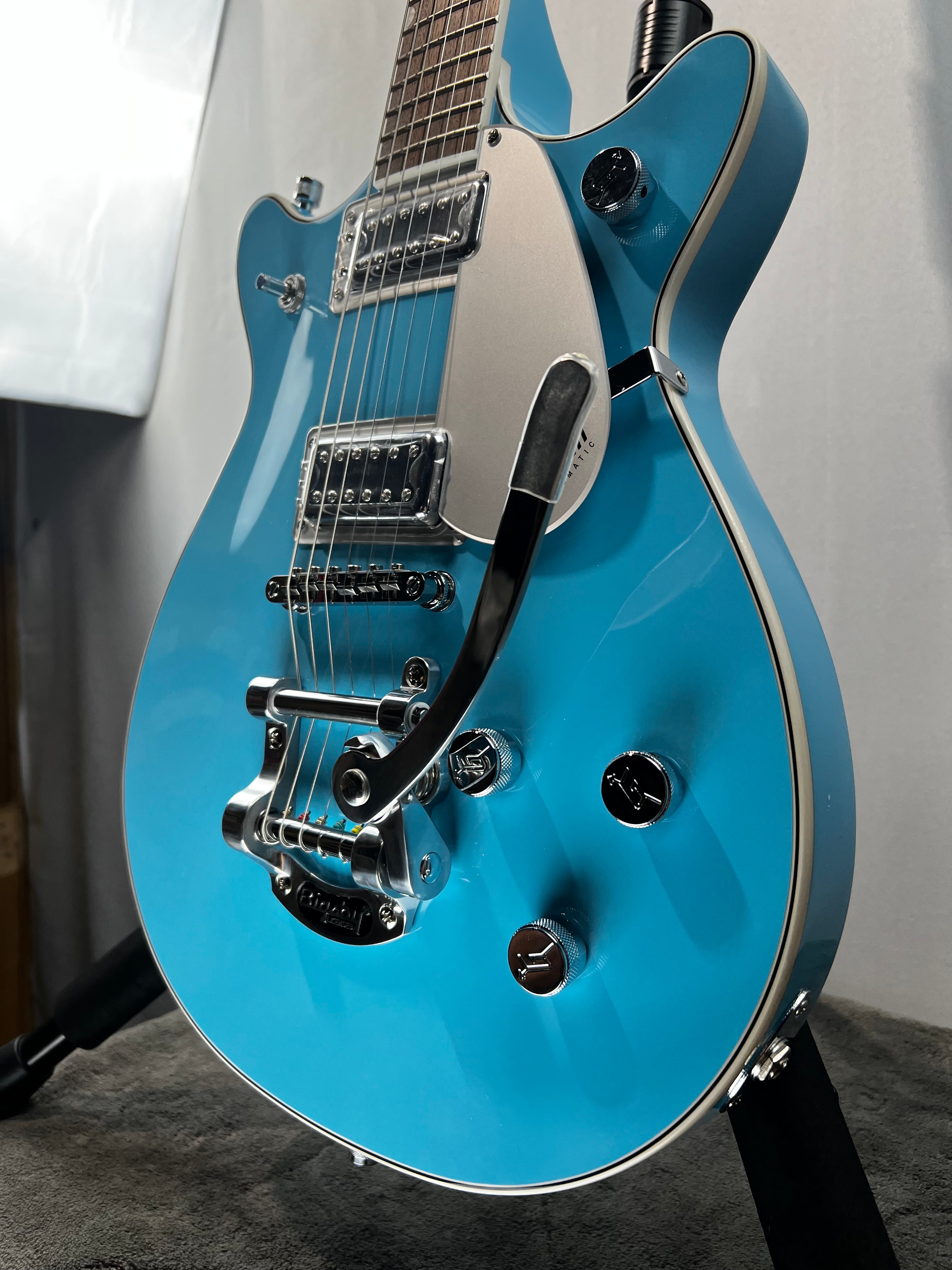 G5232T Electromatic Double Jet FT Electric Guitar with Bigsby - Kailani Blue #153 GET PLEK'D!