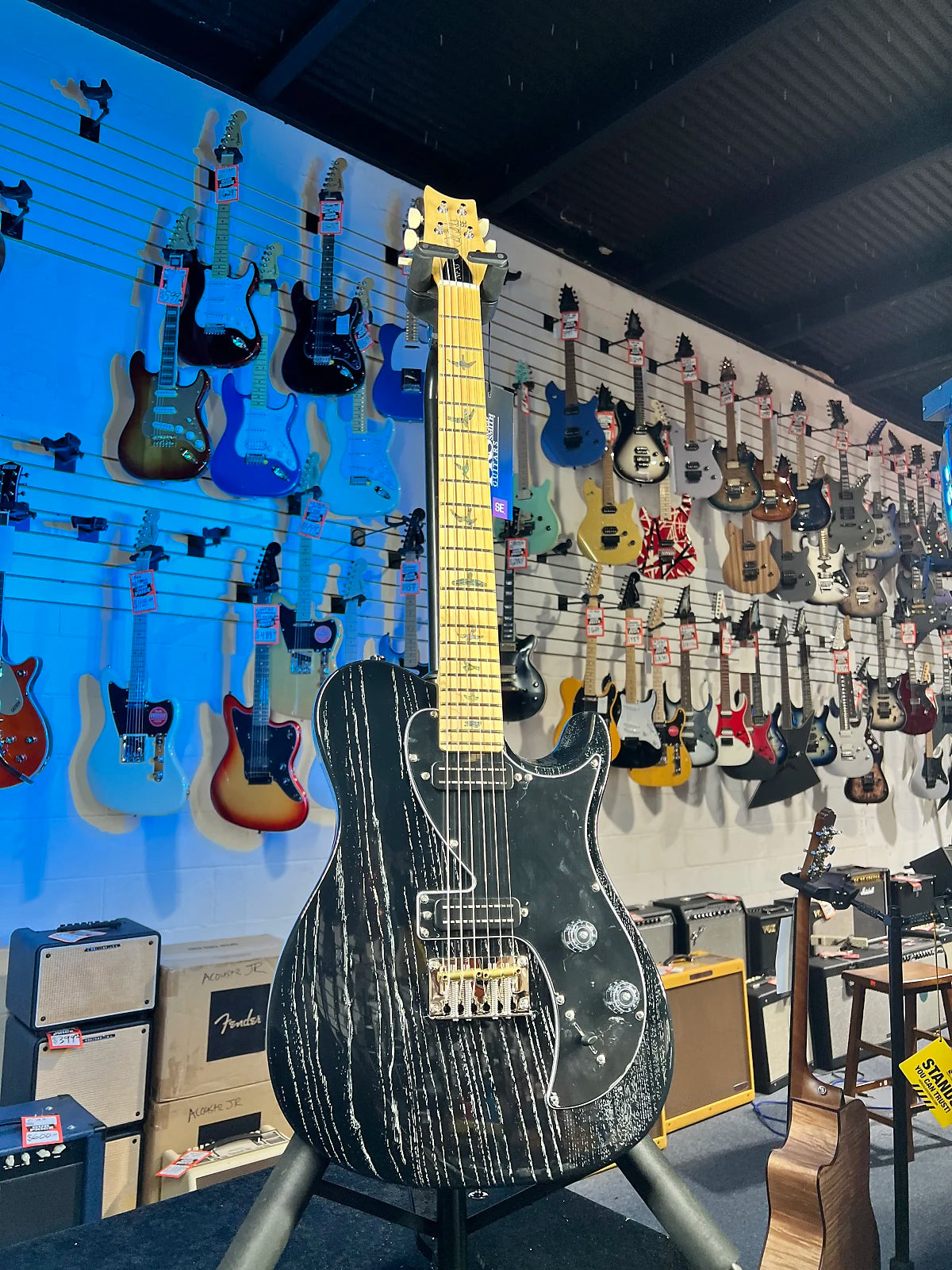 PRS SE NF 53 Electric Guitar - Black Doghair - Signature Dealer GET PLEK'D Free! 639