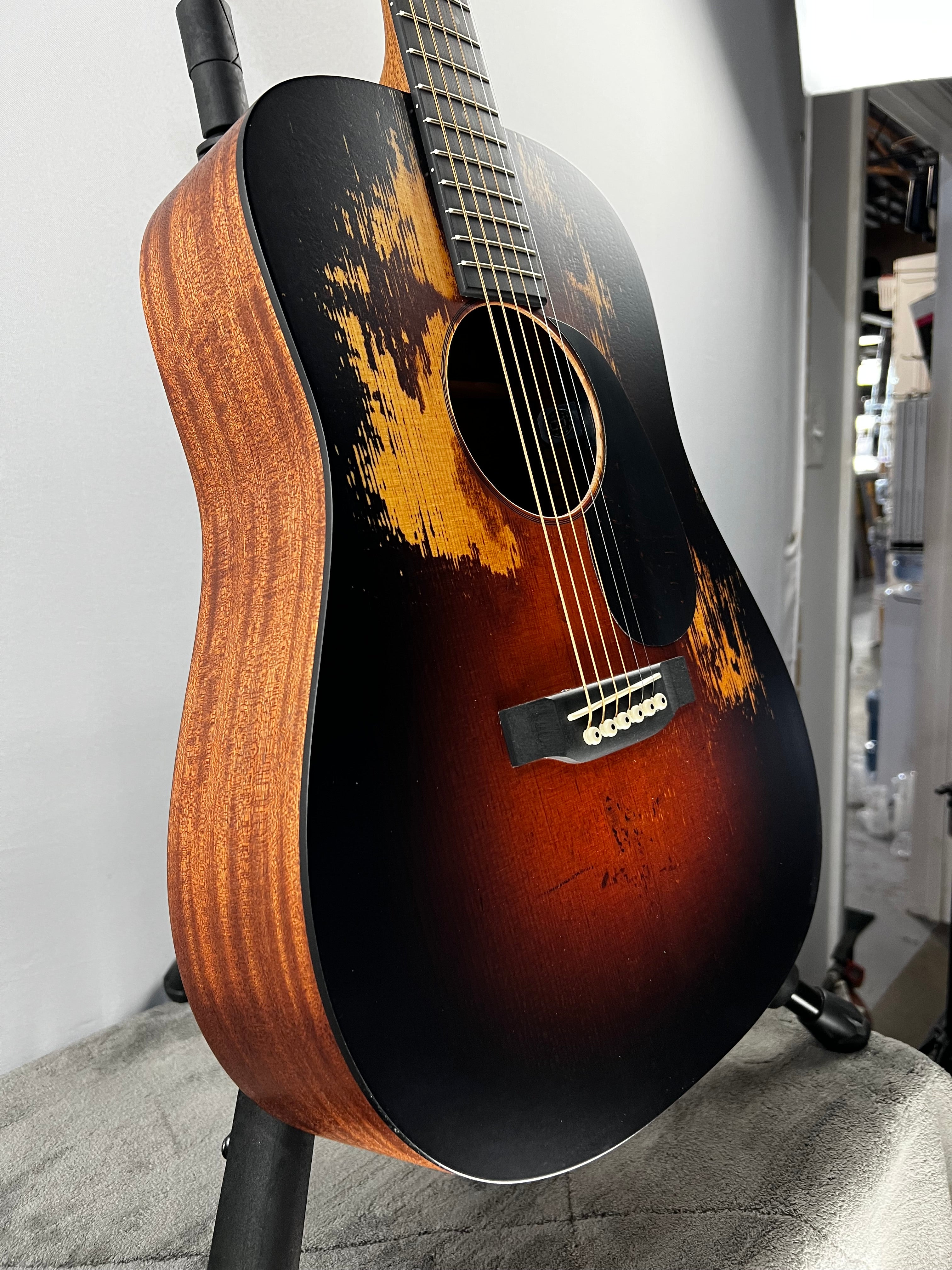 (2025) D Jr-E StreetLegend Burst Acoustic-electric Guitar - Custom Ink #968