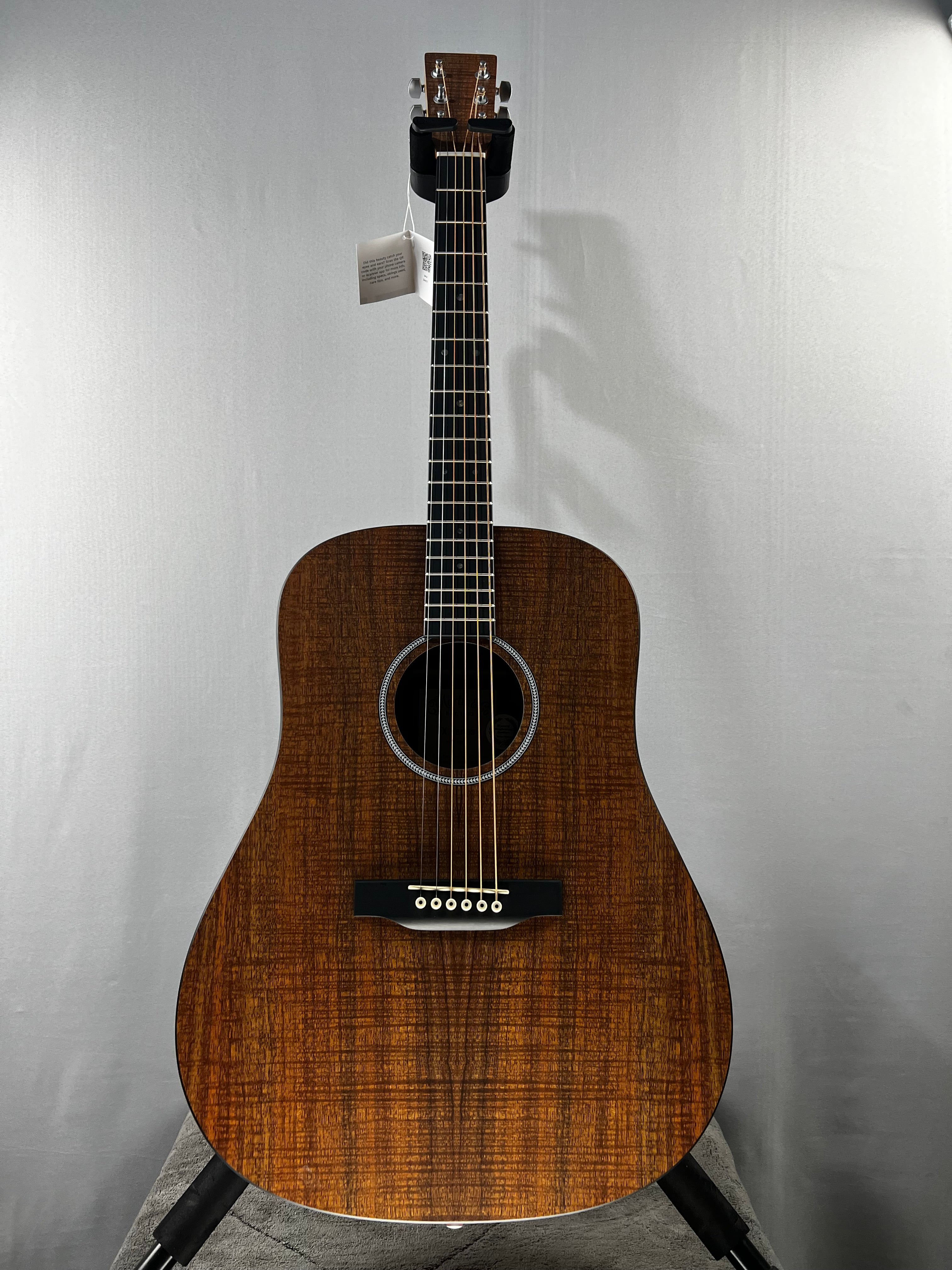 D-X1EL Left-Handed Koa Acoustic-electric Guitar - Figured Koa #579 GET PLEK'D!