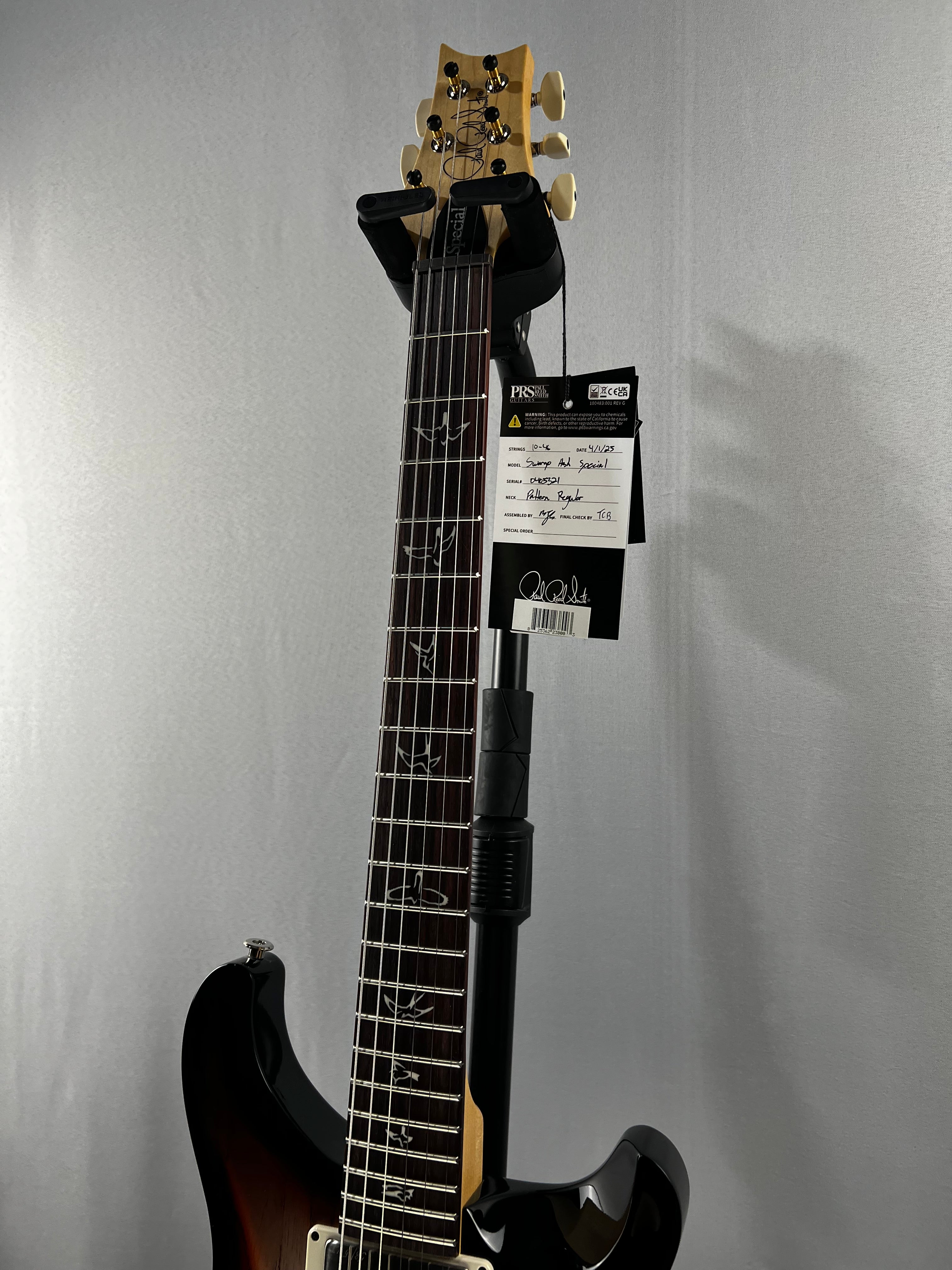 Swamp Ash Special Electric Guitar - Jasper Smokeburst with Rosewood Fingerboard #321
