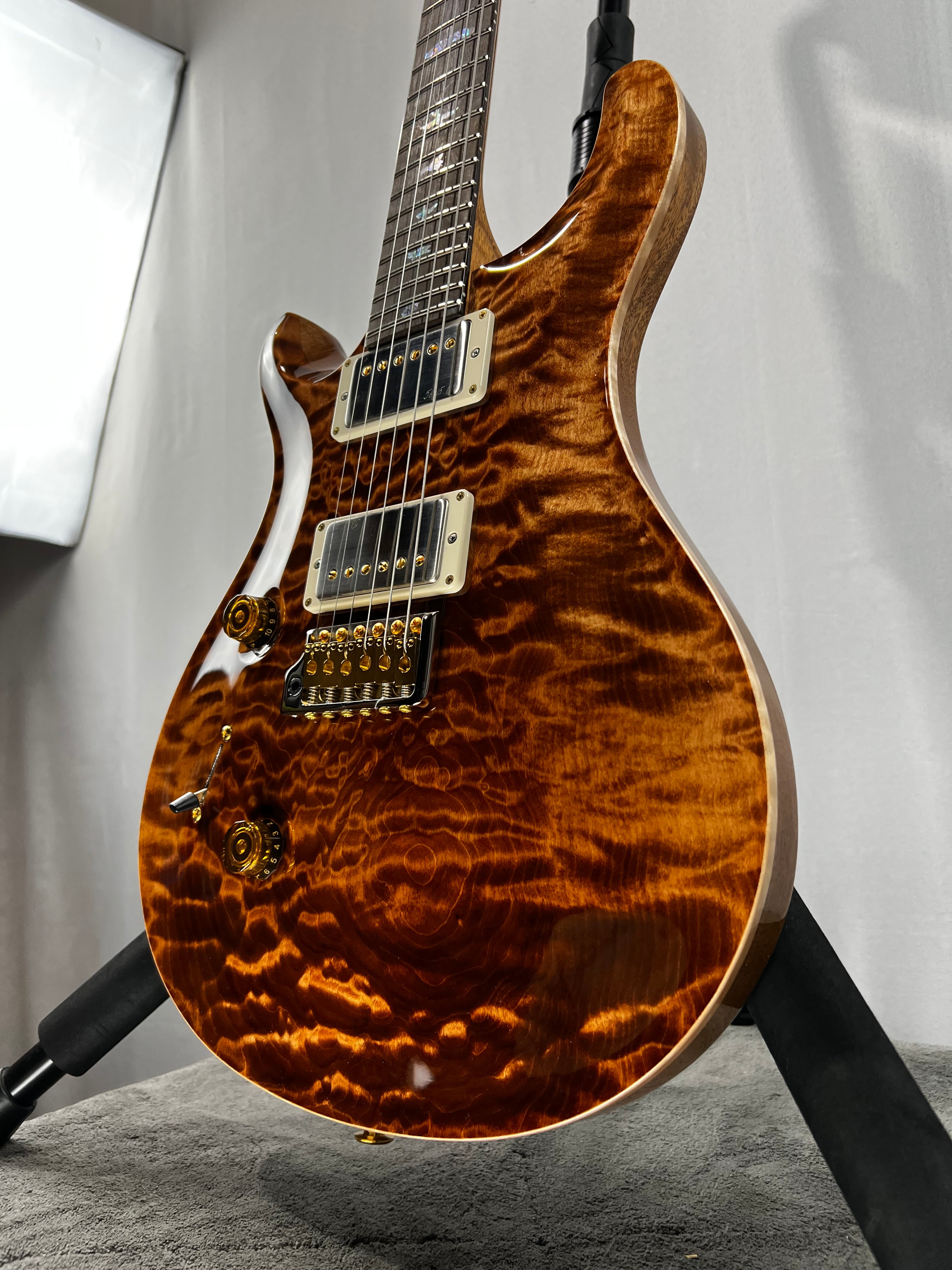 PRS Wood Library Custom 24 Left-Handed Copperhead